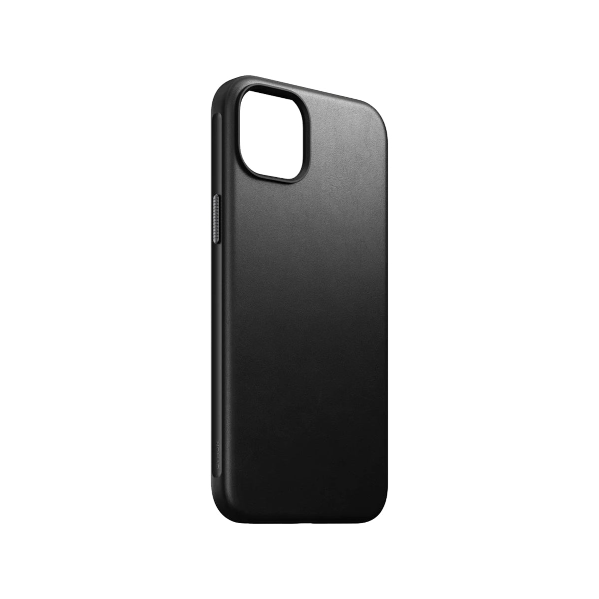 Premium Genuine Leather iPhone 15 Plus Case - Slim Protective Cover with Magnetic Closure (Black) | NMD Brand | Perfect for Business Professionals & Daily Commuters