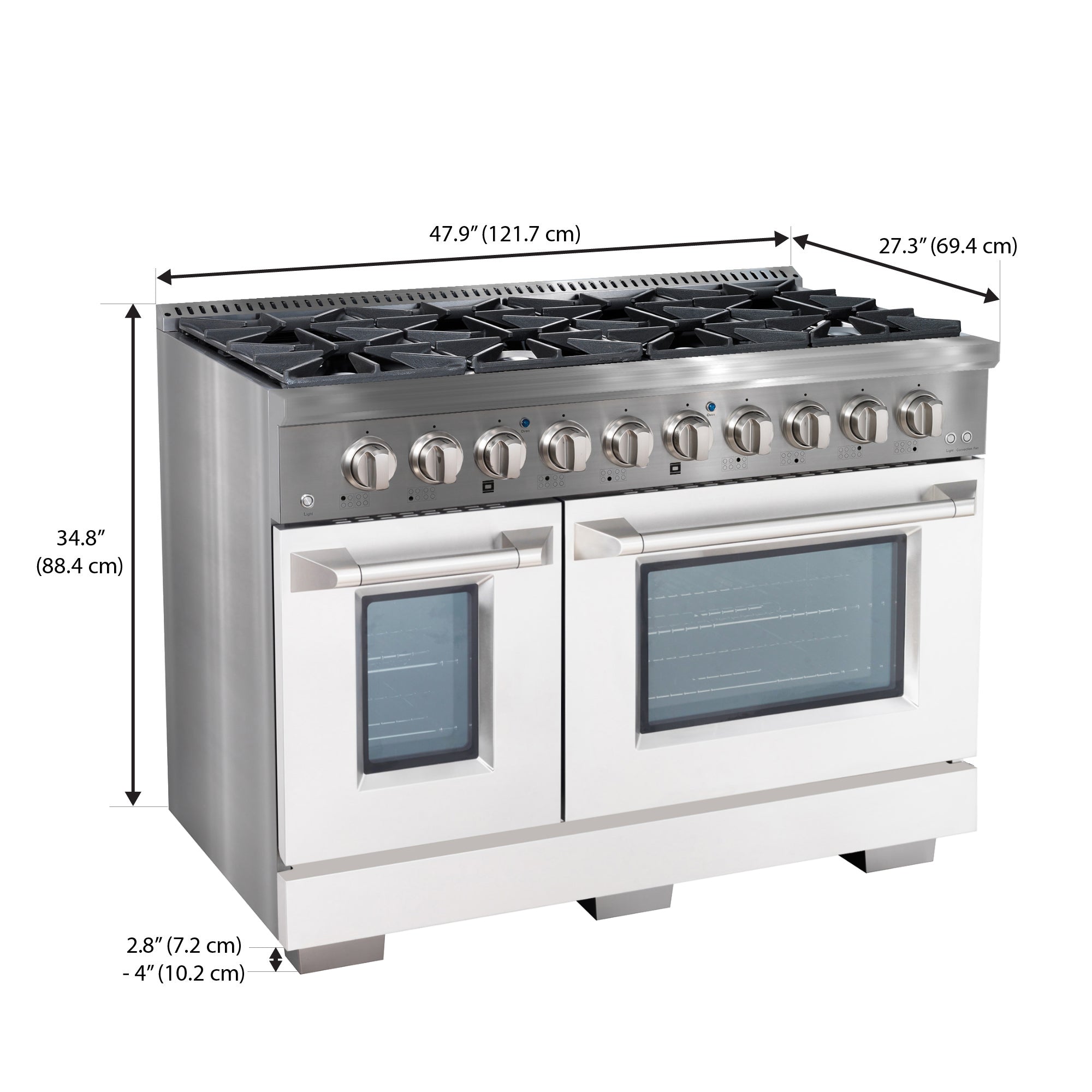 Ancona 2-Piece Kitchen Appliance Set - 48
