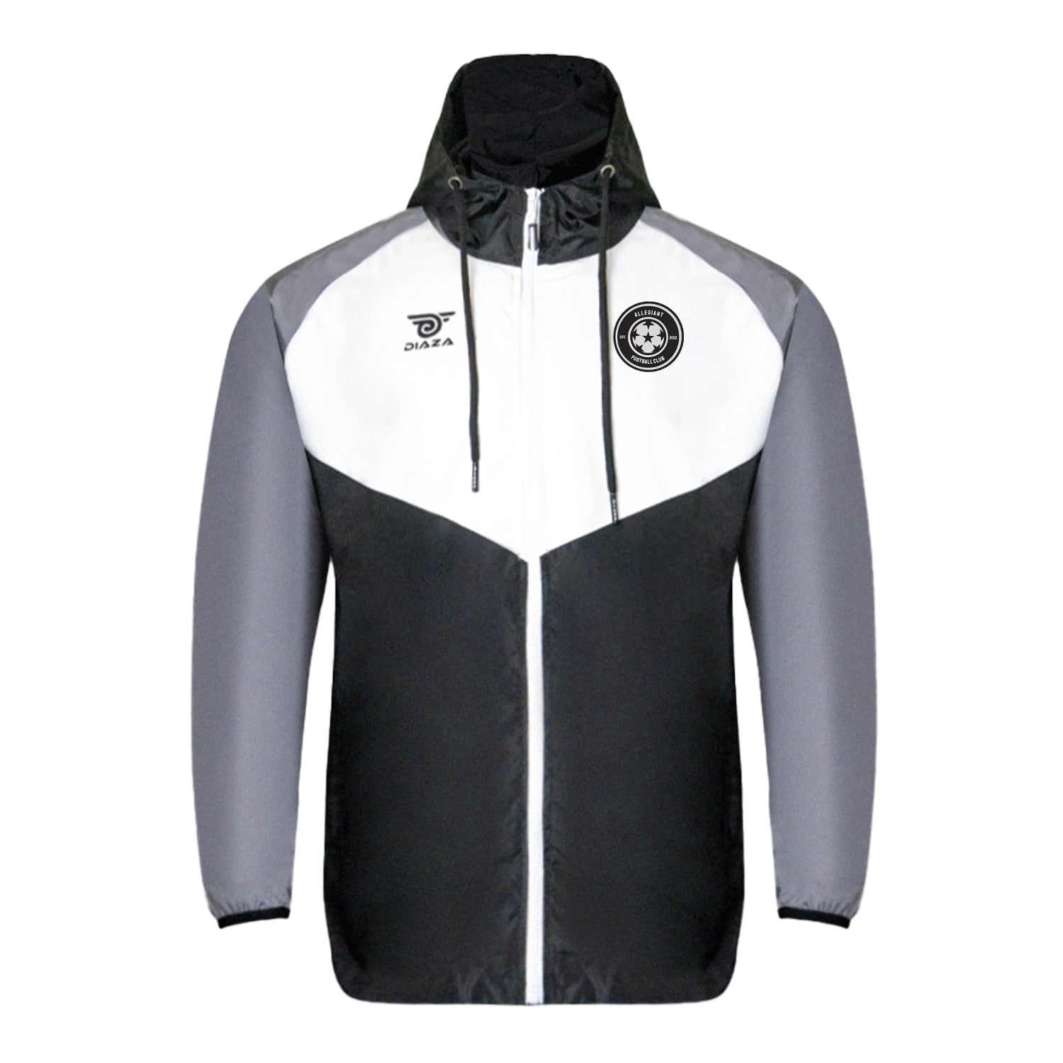 Allegiant FC Windrunner - Lightweight Running Jacket for Men & Women - Waterproof Windbreaker for Outdoor Jogging, Hiking & Travel