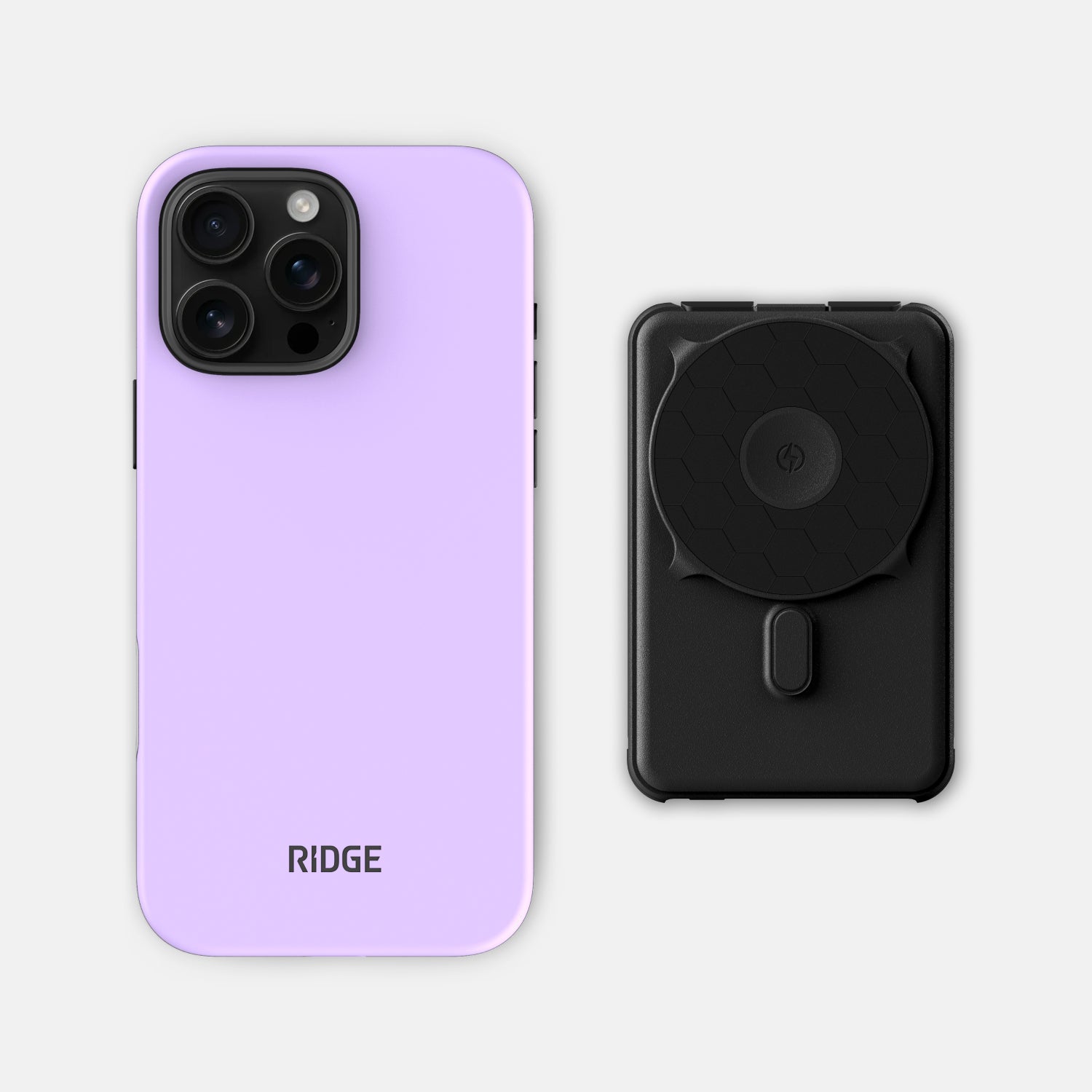 Fast Charging Kit for iPhone 16 Pro Max - 3-in-1 Wireless Charger Stand with 20W PD Adapter, Lavender | Perfect for Home, Office & Travel Charging
