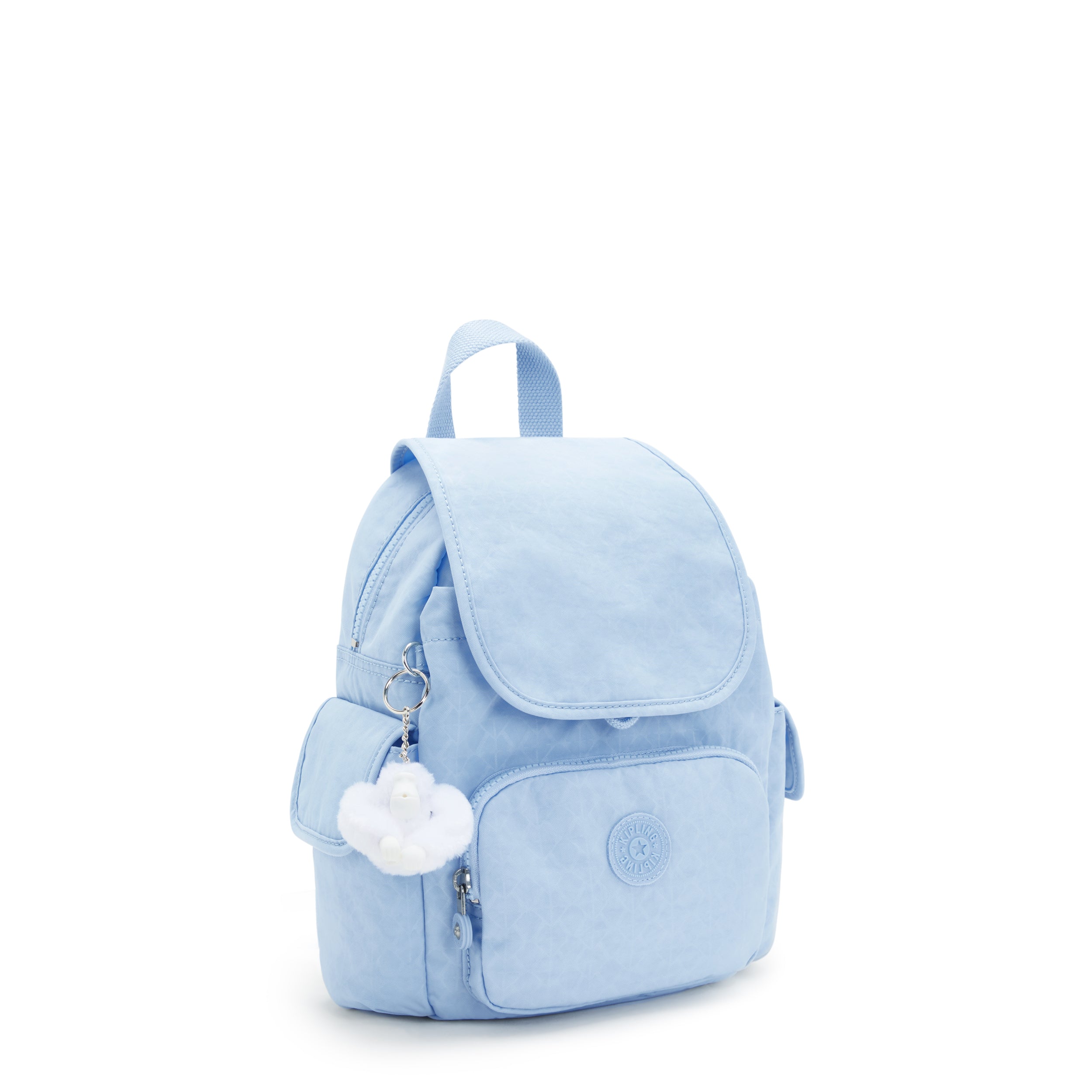Kipling City Pack Mini Backpack for Women - Lightweight Travel Daypack, Cloudy Sky Blue | Perfect for Commuting, School & Outdoor Adventures