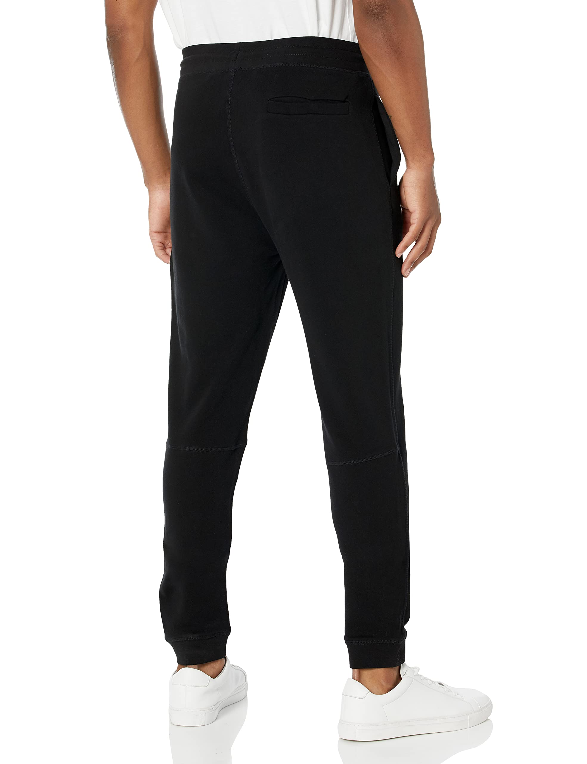 BOSS Men's Patch Logo French Terry Cotton Joggers - Comfortable Casual Pants for Lounge, Gym & Streetwear | Moisture-Wicking & Breathable Workout Sweatpants