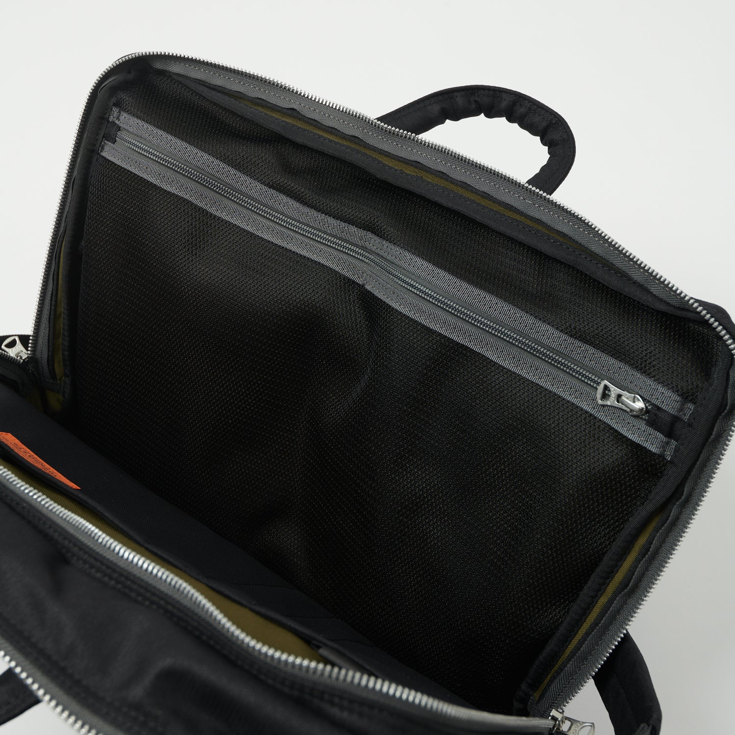 Porter Yoshida & Co. Flying Ace Briefcase - Premium Black Leather Business Bag for Men & Women | Perfect for Office, Travel & Daily Commute