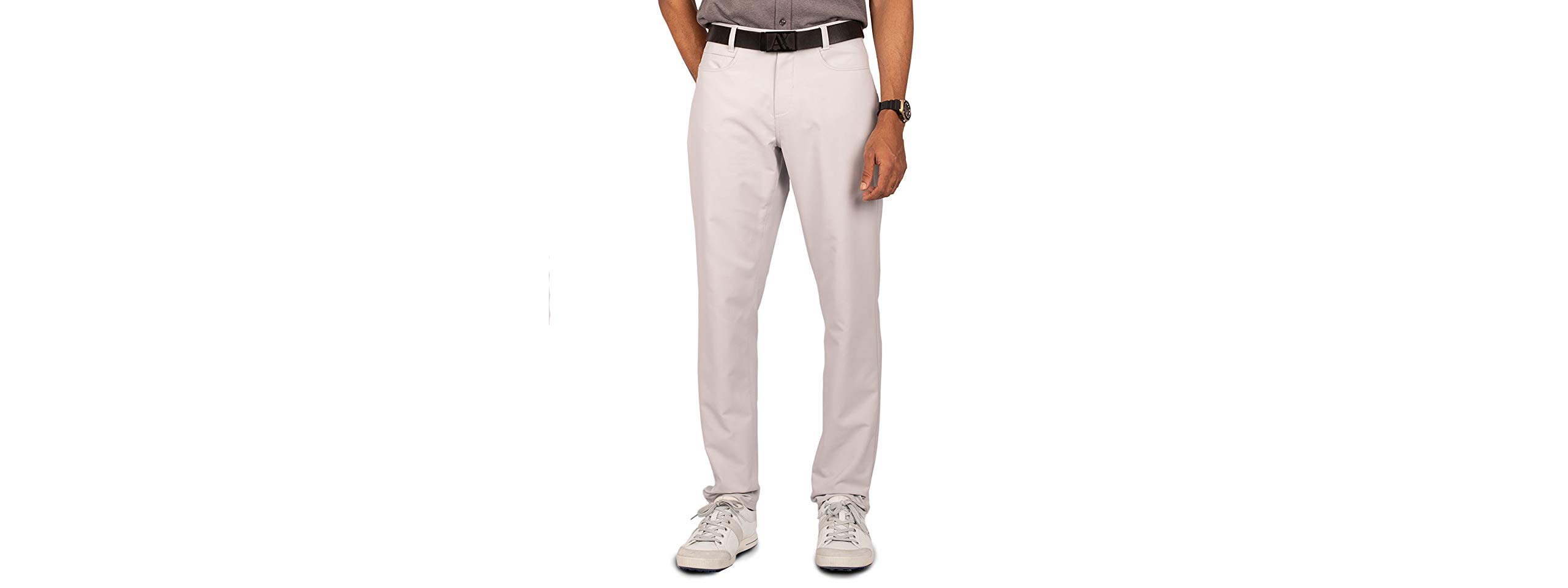 Cutter & Buck Men's Premium Dress Pants - Slim Fit Comfortable Office & Business Casual Trousers for Work & Formal Occasions