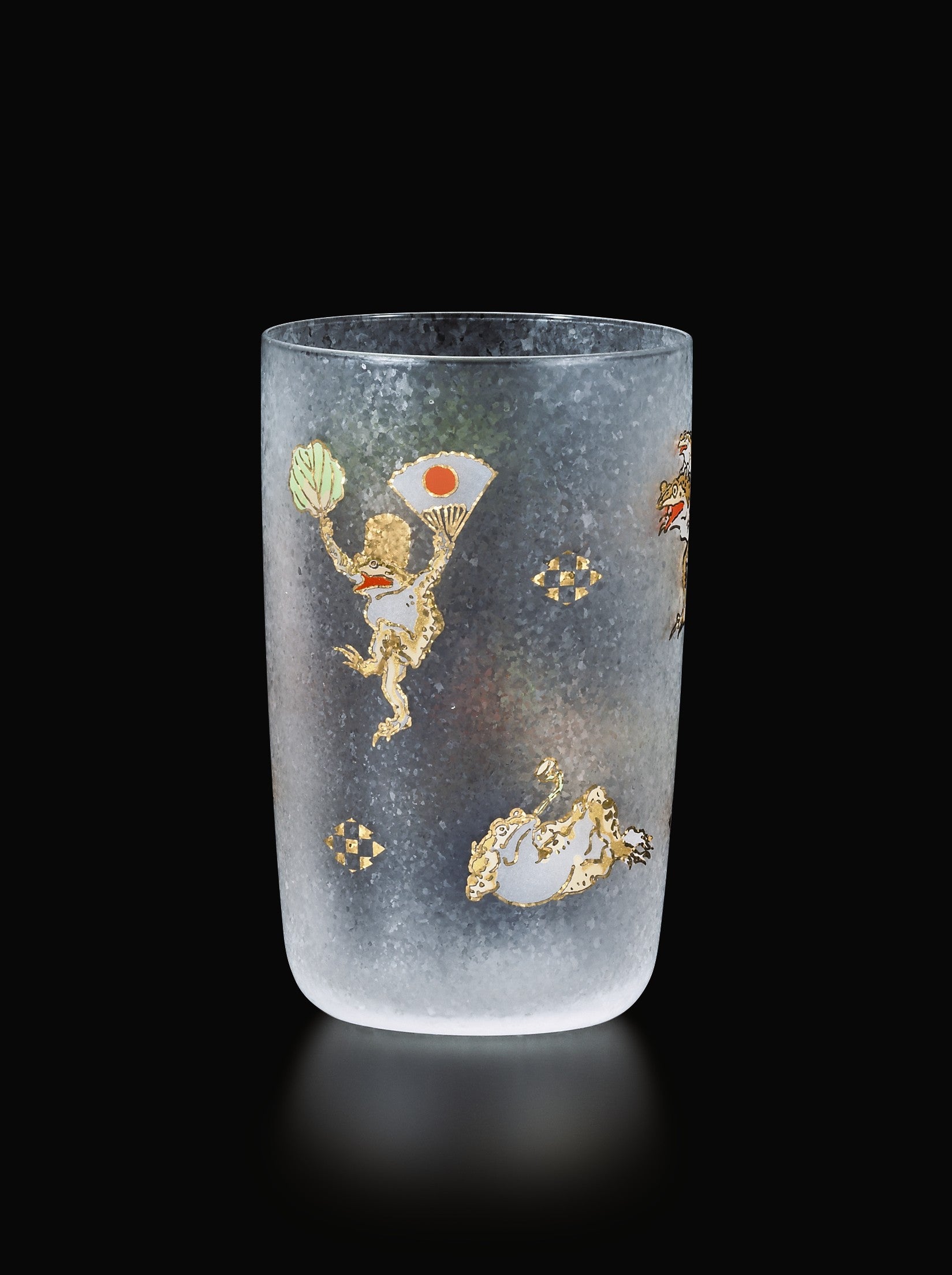Lucky Animals Craft Beer Glass Set with Gift Box - Frog Design for Home Bar, Parties & Gifts | Unique Handmade Drinking Glass for Beer Lovers & Collectors