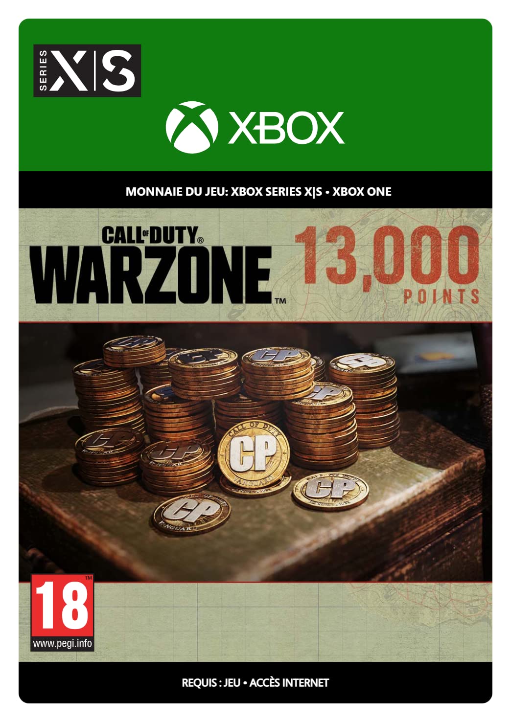 Call of Duty: Warzone 13000 Points - Xbox One & Series X|S Digital Download Code - Fast Delivery & Instant Access - Perfect for In-Game Purchases & Battle Pass Upgrades