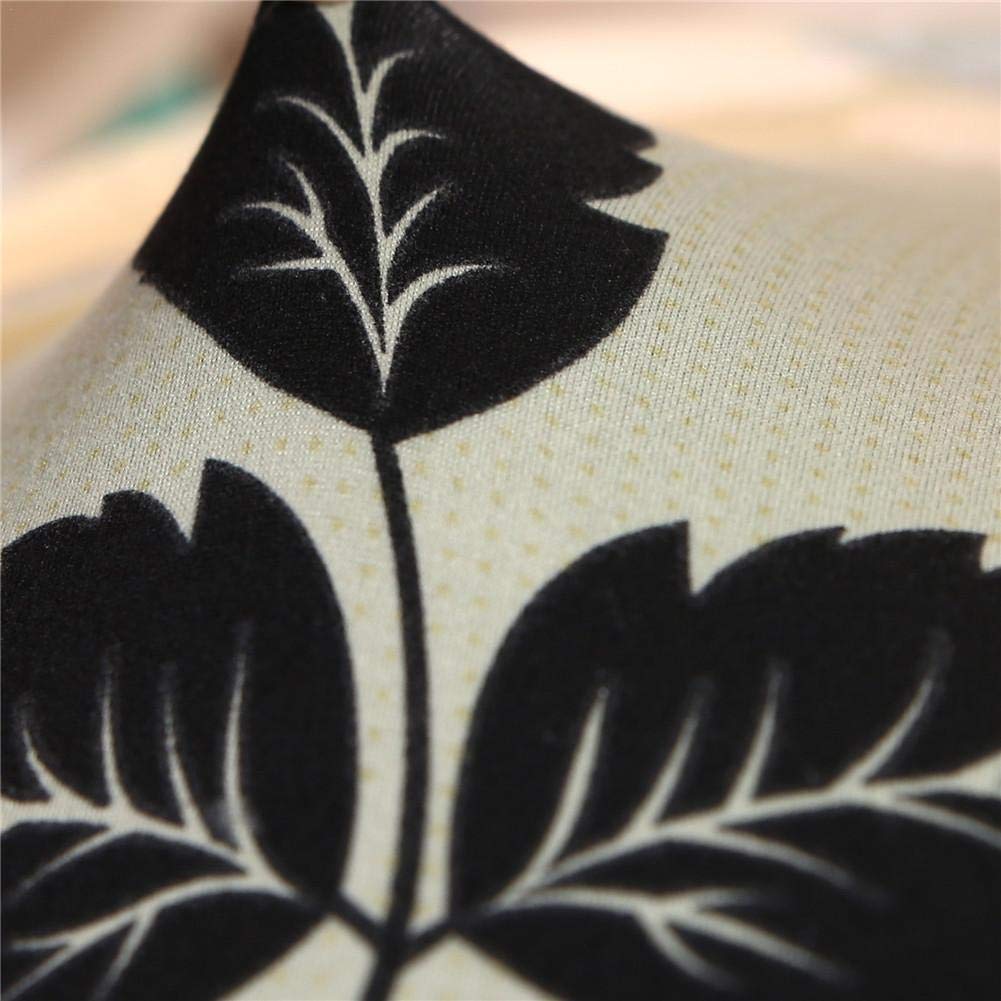 Stretchable Spandex Office Chair Covers - Washable & Removable Swivel Chair Protector for Home & Office (Leaf Pattern) - Perfect for Computer Chairs, Gaming Chairs & Dining Chairs