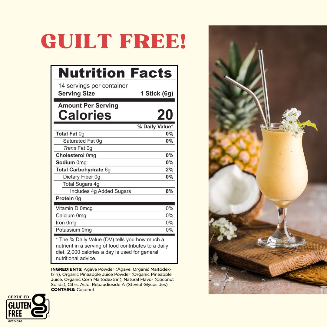 Maud's Mixers Premium Pina Colada Cocktail Mix - Refreshing Tropical Drink for Parties, Beach Days & Summer Gatherings