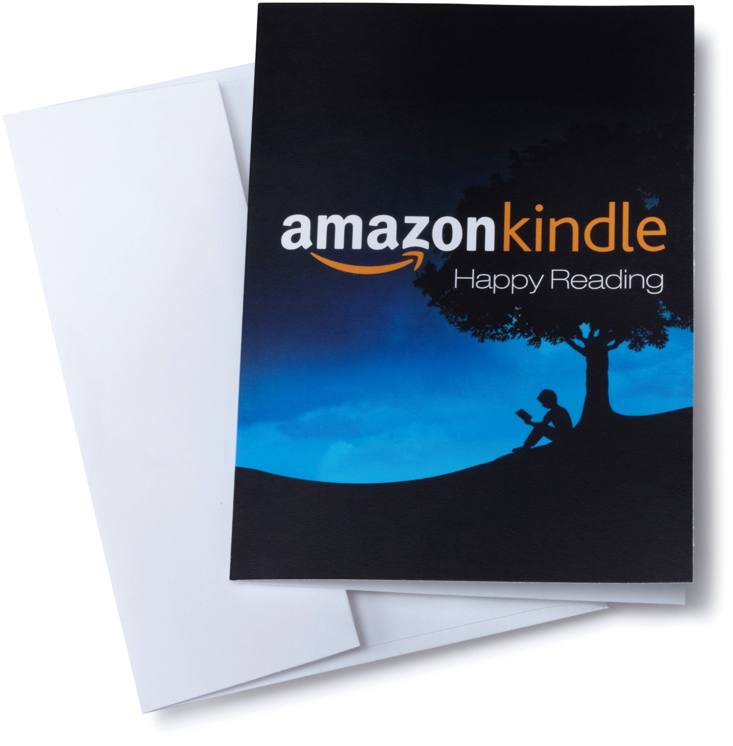 Amazon Gift Card in Greeting Card - Kindle Design | Perfect for Birthdays, Holidays & Digital Book Lovers | Send as eGift or Physical Card