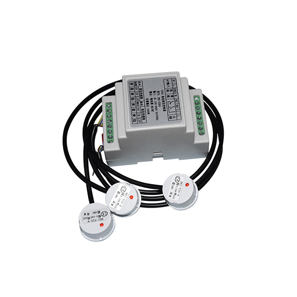 Taidacent Non-Contact Water Level Sensor - Automatic Liquid Level Controller for Water Tanks (1M Cable, 2 Probe) - Perfect for Home Water Storage, Industrial Tanks, and Agricultural Irrigation Systems