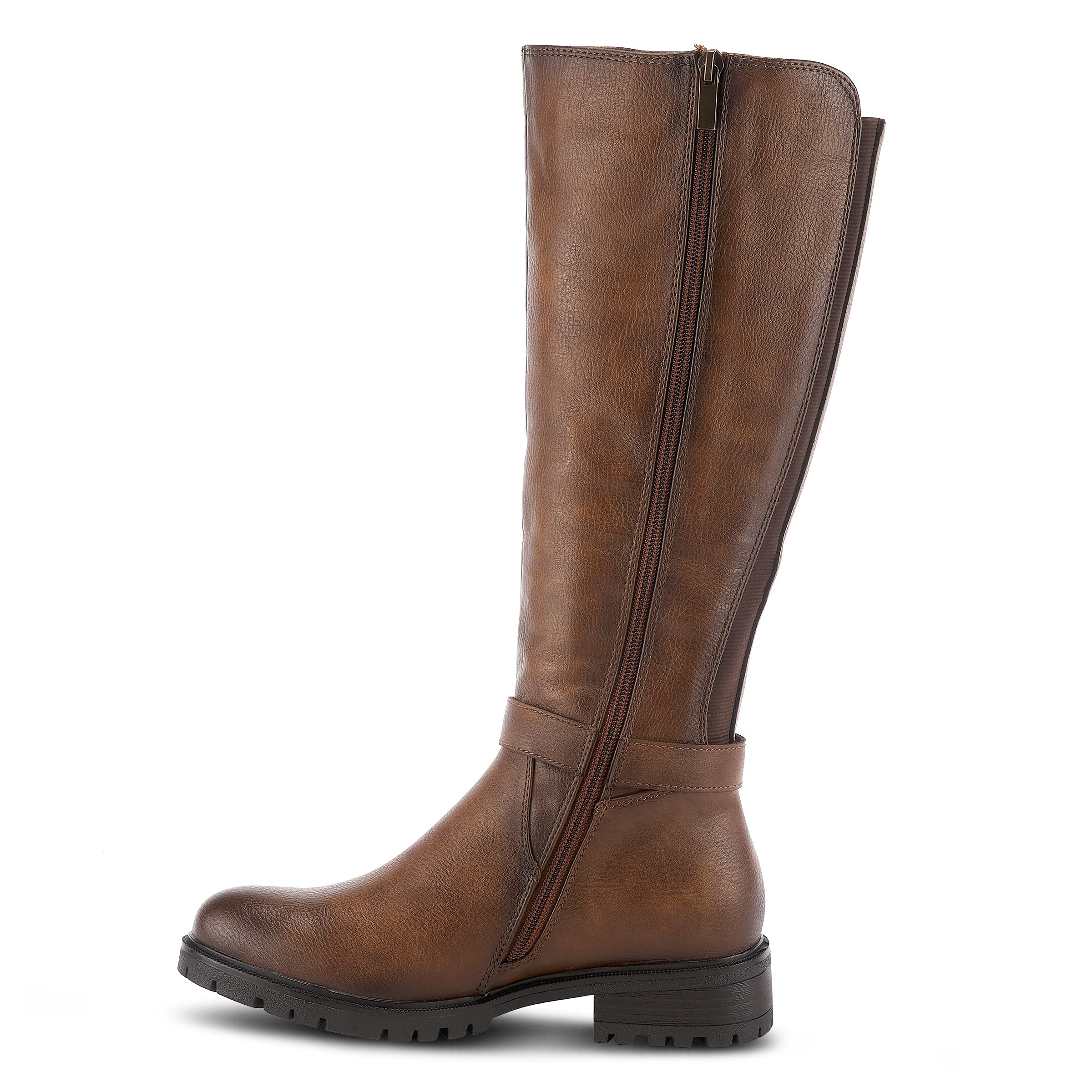 PATRIZIA Women's Obelia Tall Boots - Knee High Leather Boots for Women, Fashionable Winter Boots with Block Heel | Perfect for Office, Dating & Winter Outfits