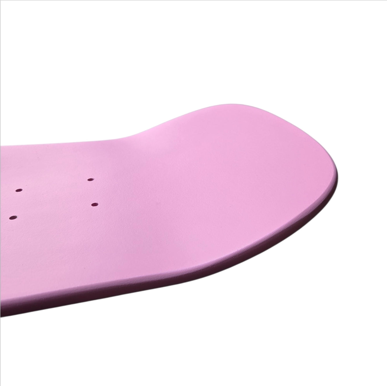 Premium Pink Shape D Blank Skateboard Deck 30.25