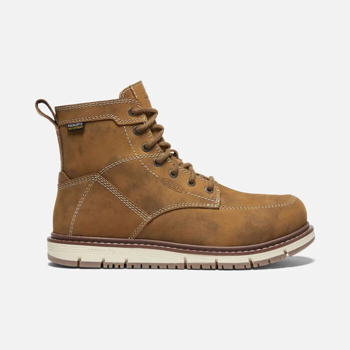 KEEN CSA Women's San Jose 6 Waterproof Boot - Comfortable & Durable Hiking Shoes for Outdoor Adventures, Work & Winter Wear