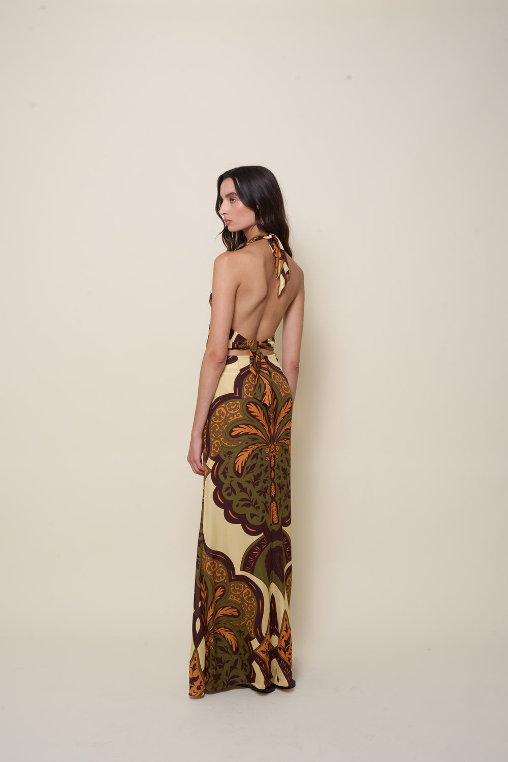 Finding Peace Dress - Elegant Flowy Maxi Dress for Women | Perfect for Casual Outings, Beach Vacations & Boho Chic Style
