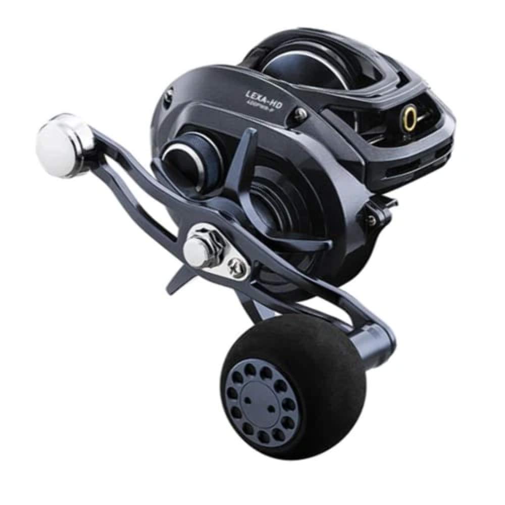 Daiwa Lexa HD Low Profile Baitcasting Reel - Smooth Saltwater Fishing Reel for Bass, Walleye & Pike - Perfect for Freshwater & Saltwater Angling