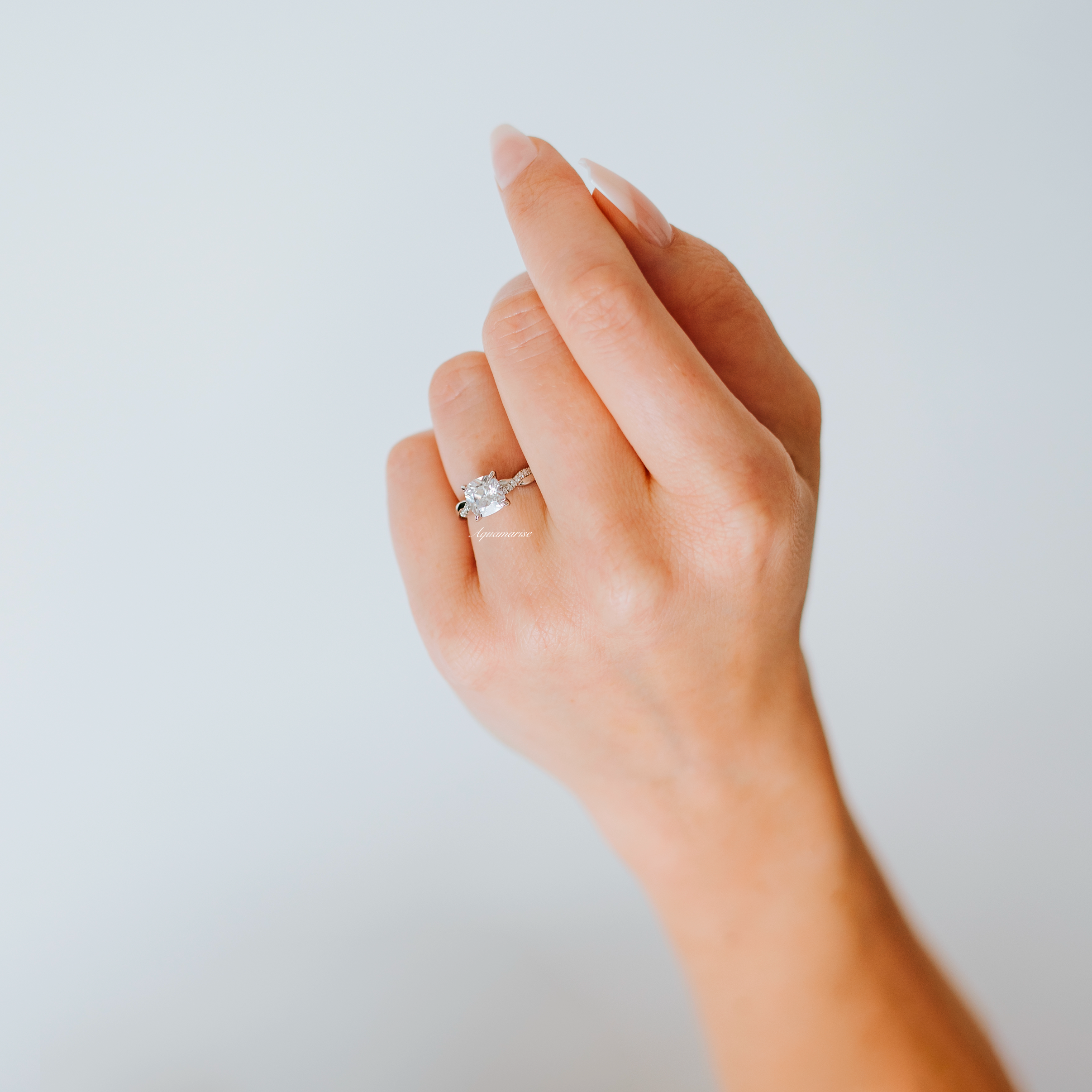 Sophia Lab Grown Diamond Engagement Ring - 14K White Gold IGI Certified for Women | Perfect Proposal, Wedding, Anniversary & Special Occasion Jewelry Gift