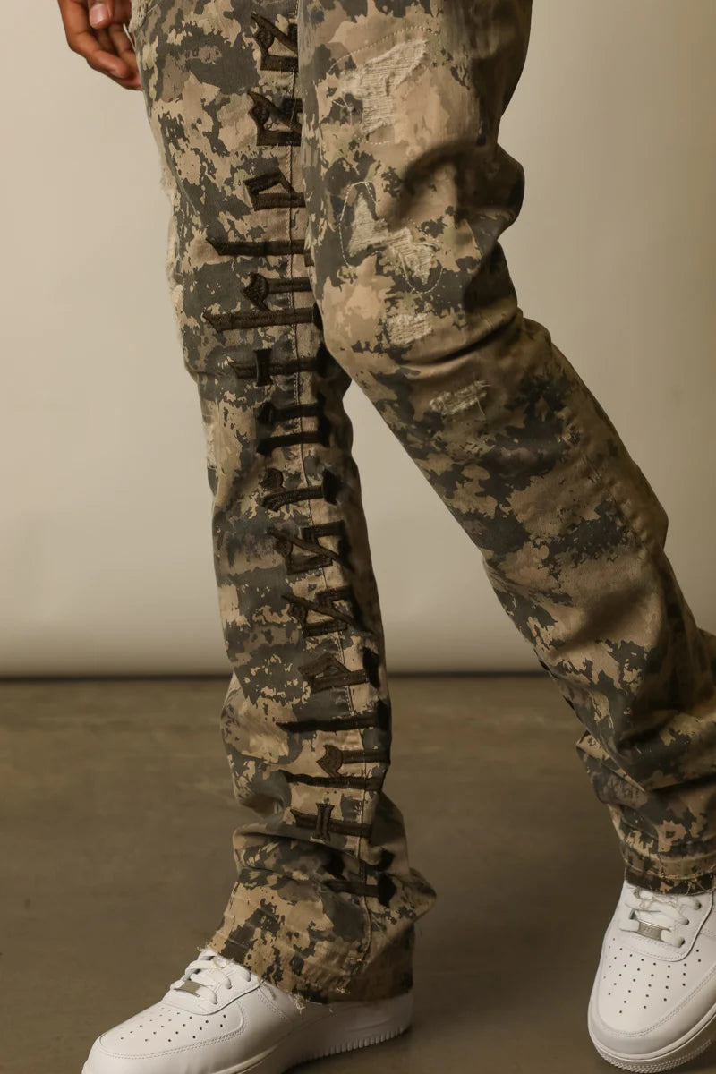 GETD LA DEAN CAMO Hunting Jacket - Waterproof Camouflage Outdoor Coat for Men - Perfect for Hunting, Fishing, and Outdoor Adventures