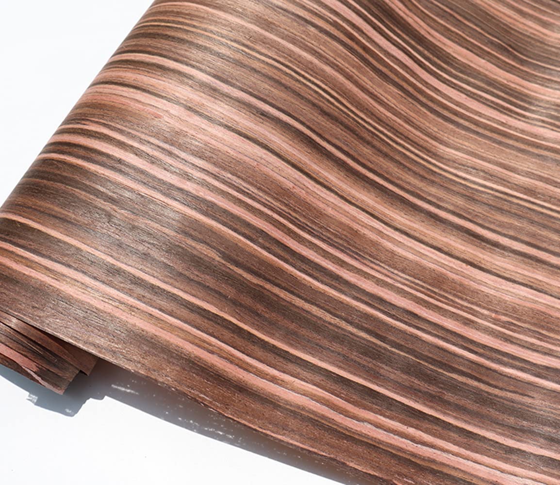 Premium Black Ebony Wood Veneer Sheet (60x250cm) - High-Quality Furniture Restoration Material for Speaker Cabinets, Showcases, Tables, Shelves, Kitchen & Hotel Furniture | DIY Home Improvement & Woodworking Projects