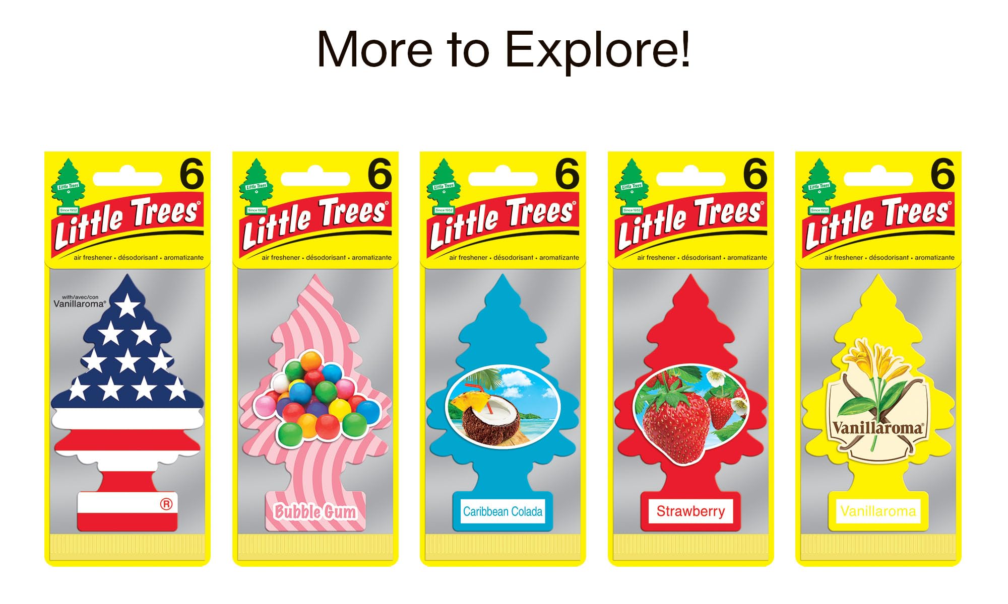 Little Trees Air Fresheners - 24 Pack of Long-Lasting Hanging Car Air Fresheners for Auto & Home | Fresh Scent for Vehicles, Offices & Small Spaces | Perfect for Everyday Use & Special Occasions