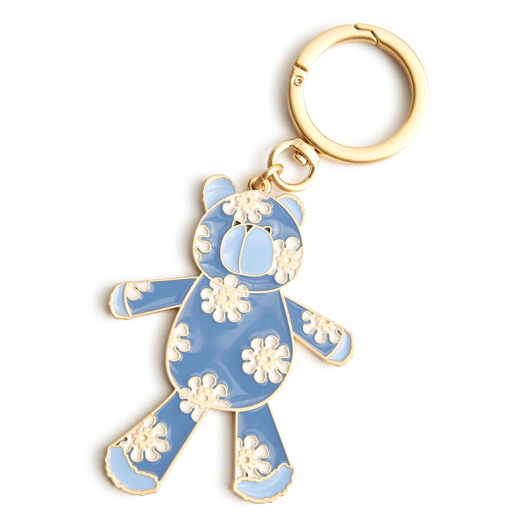 Custom Enamel Bear Keychain - Cute & Durable Metal Keyring for Keys, Gifts, and Backpacks - Perfect for Everyday Use, Travel, and Personal Accessories