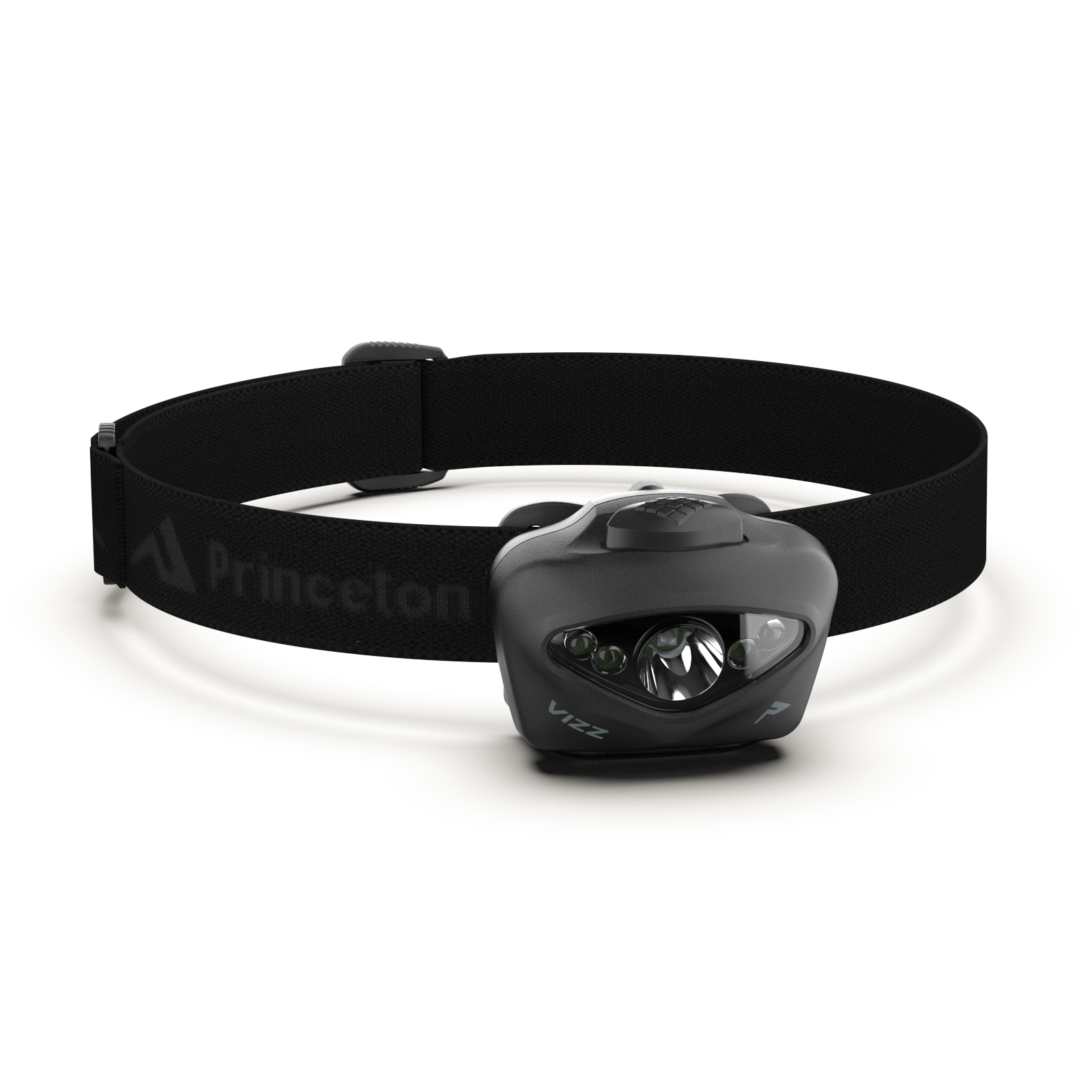 Princeton Tec Vizz 550 RGB Headlamp - 550 Lumens Ultra Bright LED Light with 33 Hours Runtime - Perfect for Camping, Hiking, Running & Outdoor Adventures