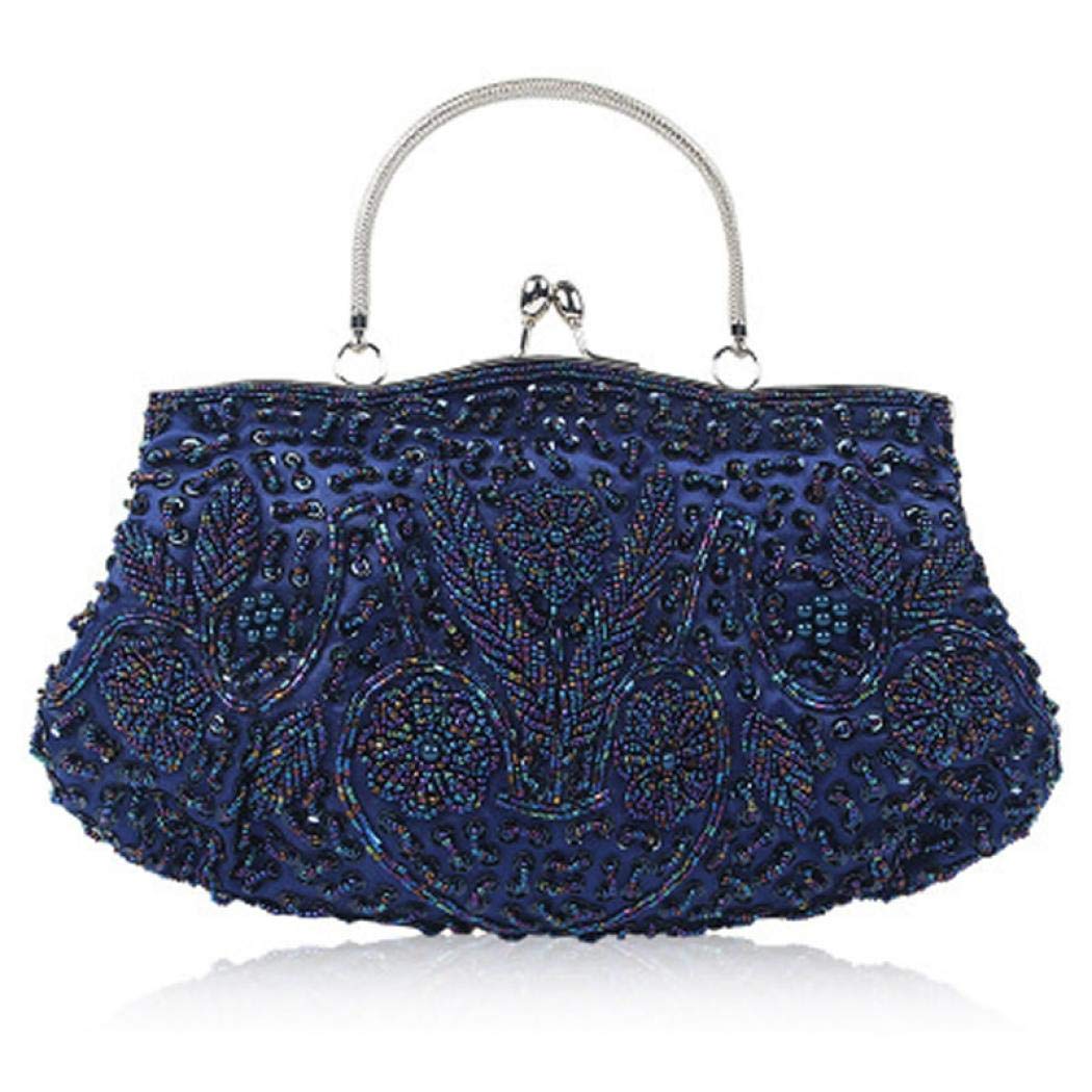 Elegant Floral Women's Evening Clutch Bag - Large Size for Parties, Weddings & Special Occasions | Stylish Handbag Purse for Formal Events & Night Out