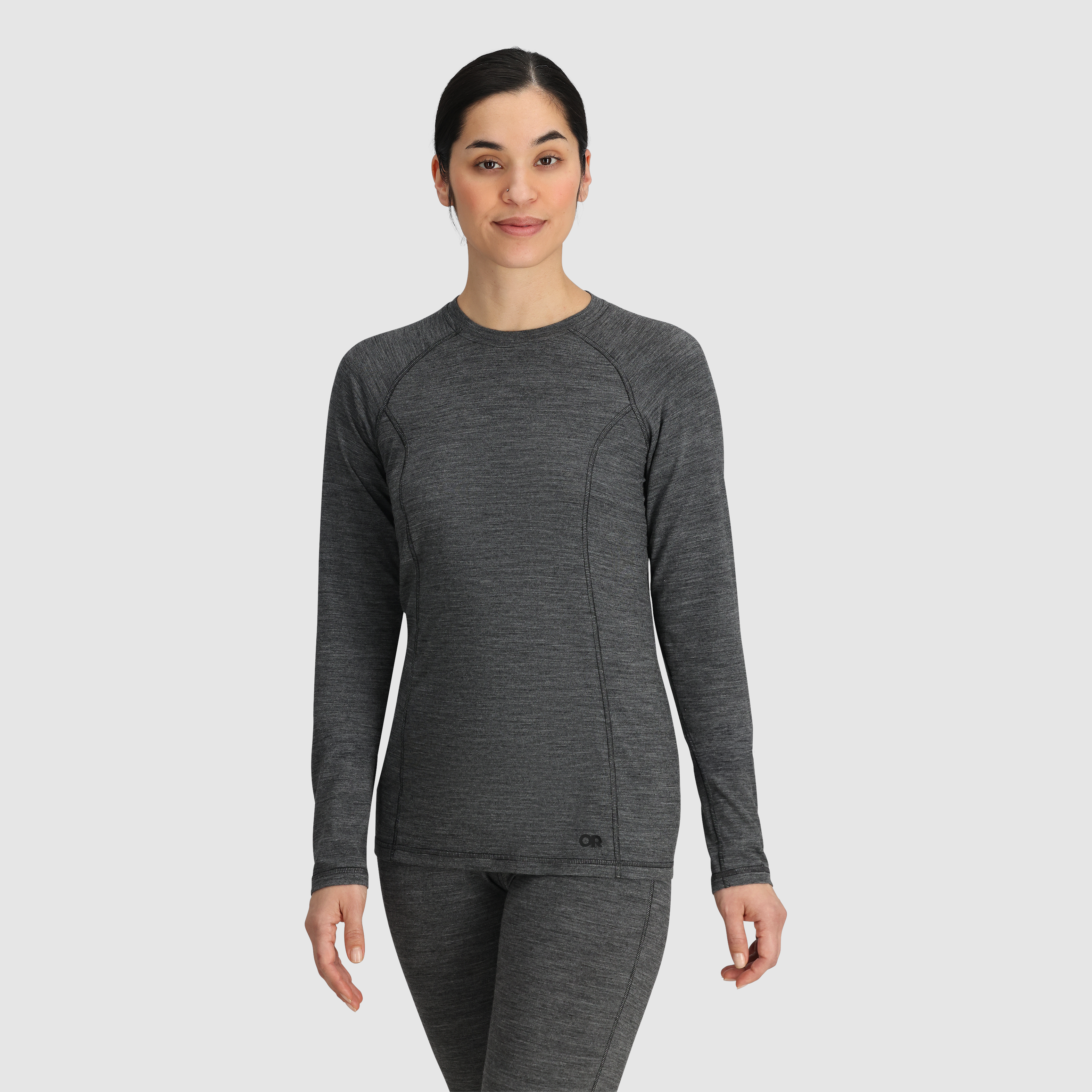 Women's Alpine Onset Merino 150 Crew Neck Base Layer - Soft Wool Thermal Shirt for Hiking, Skiing & Winter Outdoor Activities