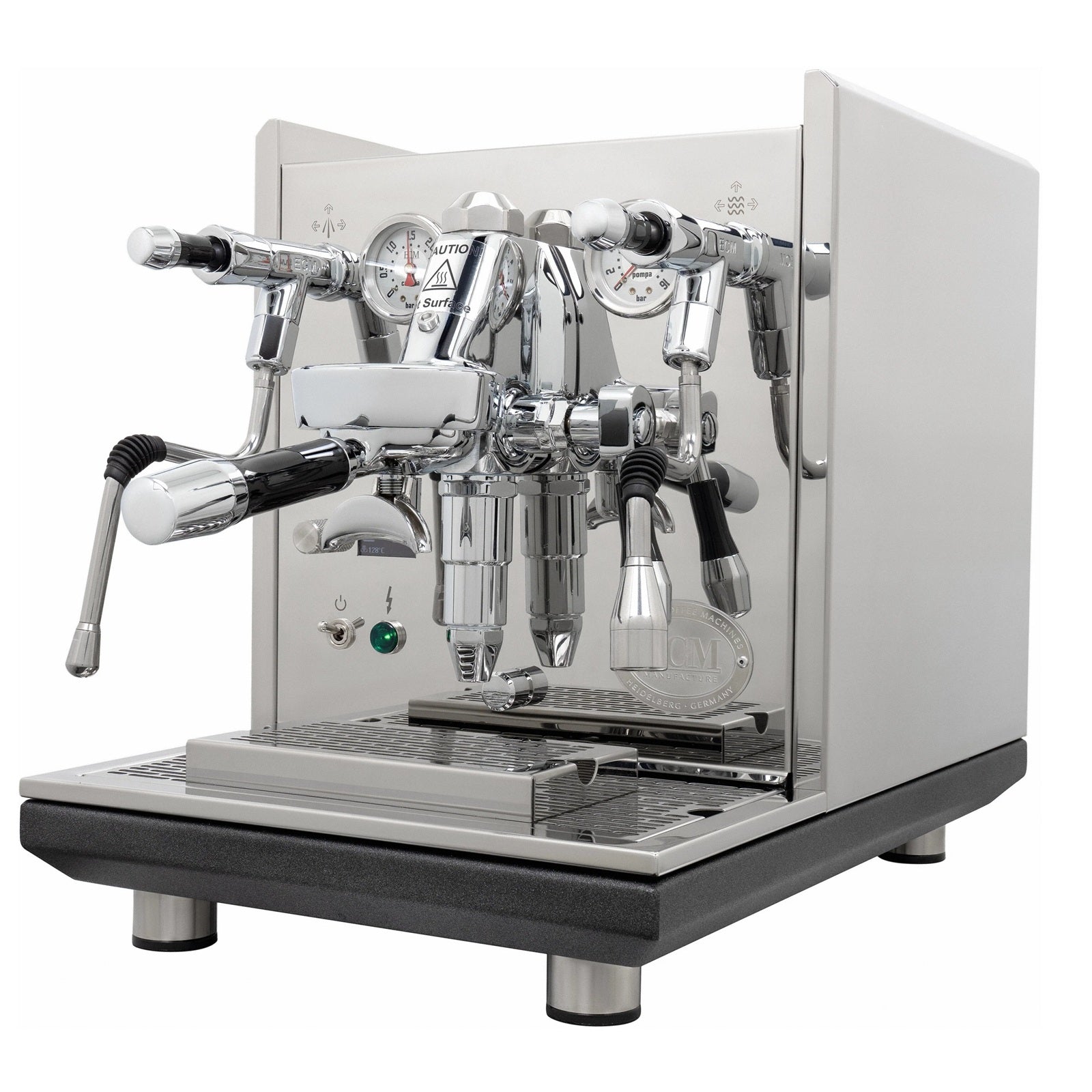 ECM Synchronika II Professional Espresso Machine - Premium Home & Commercial Coffee Maker for Barista-Grade Espresso, Cappuccino & Latte - Perfect for Coffee Shops, Restaurants & Home Kitchens