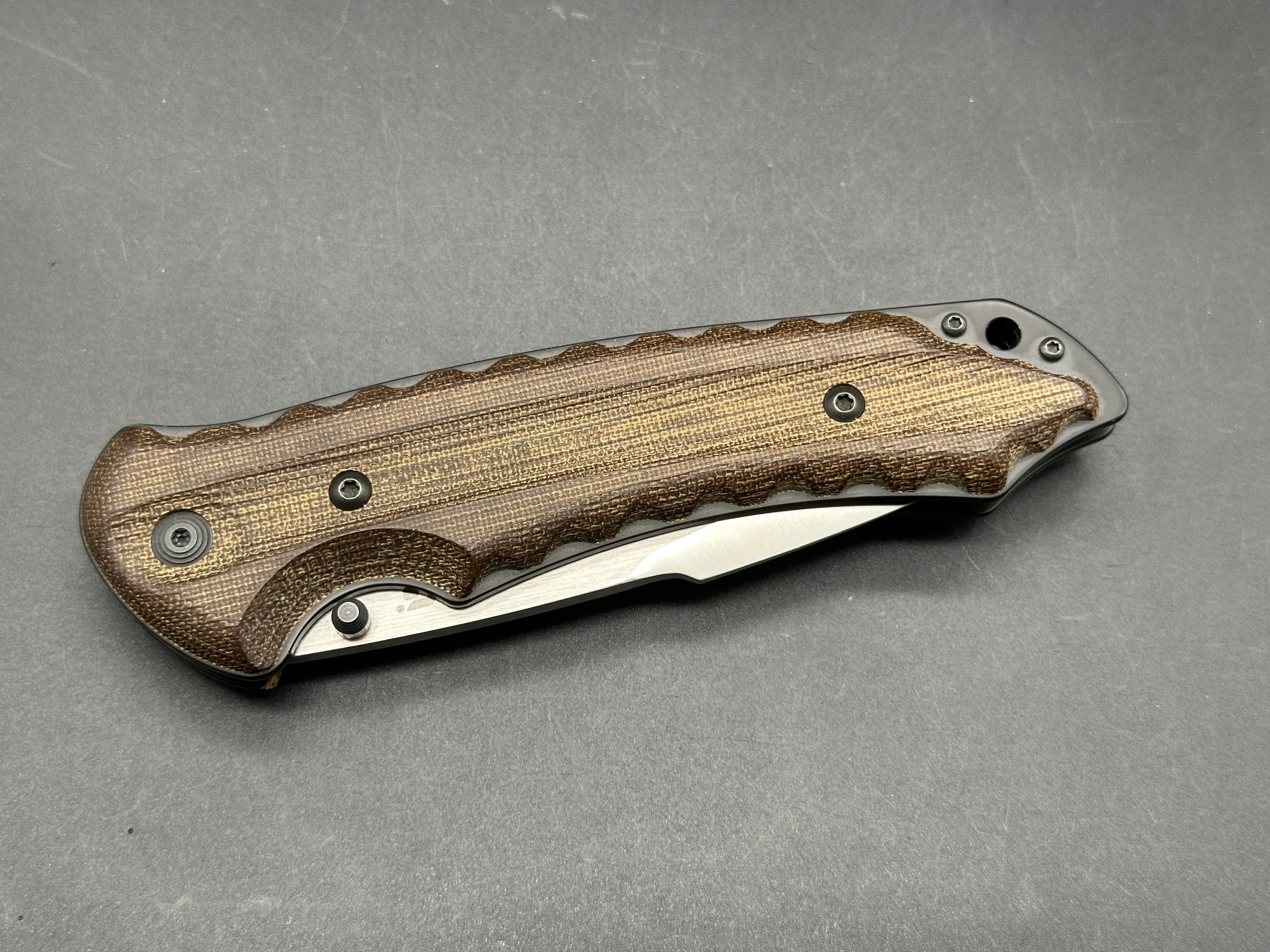 SOG Large Kiku Matsuda Folding Knife - Premium EDC Pocket Knife for Outdoor, Camping, and Survival Use
