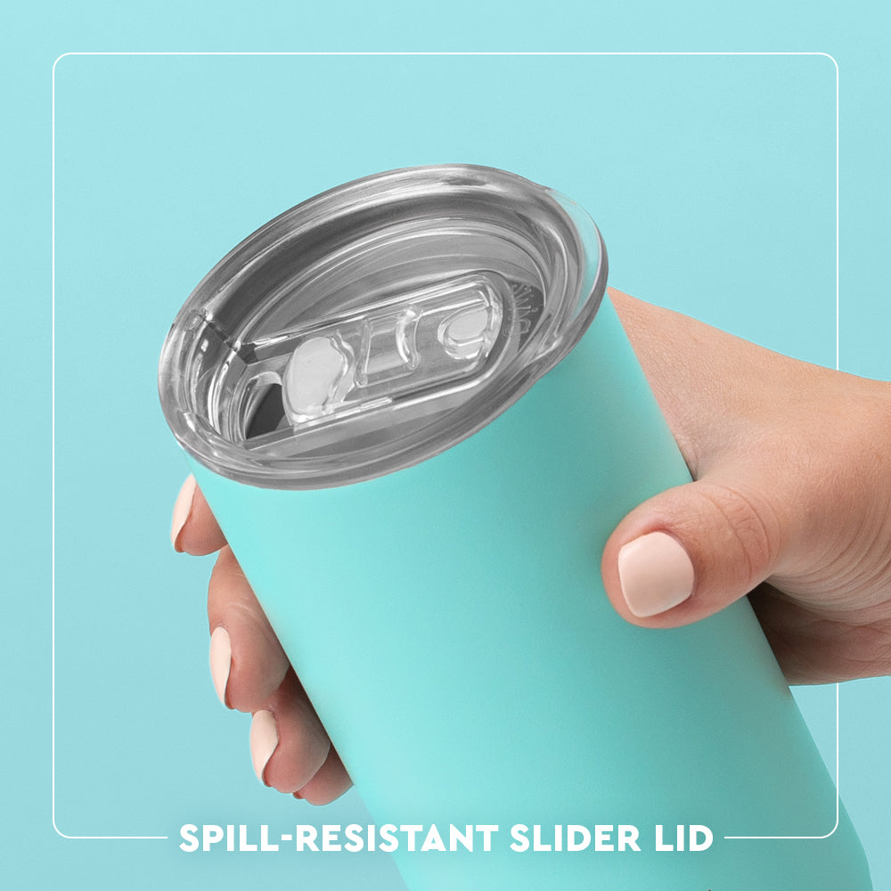 12oz Golf Ball Design Slim Tumbler - Insulated Stainless Steel Travel Mug for Coffee & Tea - Perfect for Golfers, Office Use & Outdoor Activities