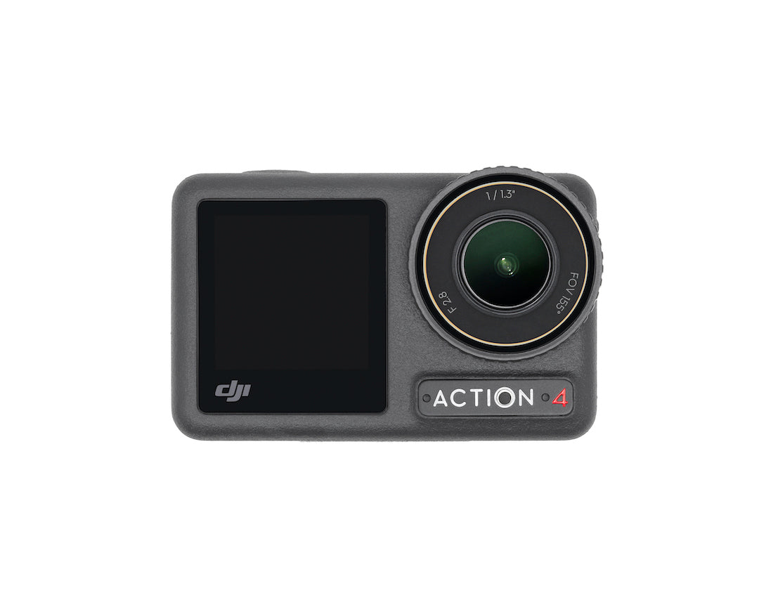DJI Osmo Action 4 Adventure Combo - 4K Waterproof Action Camera with Stabilization for Vlogging, Surfing & Outdoor Sports | Perfect for Travel, Hiking & Extreme Adventures