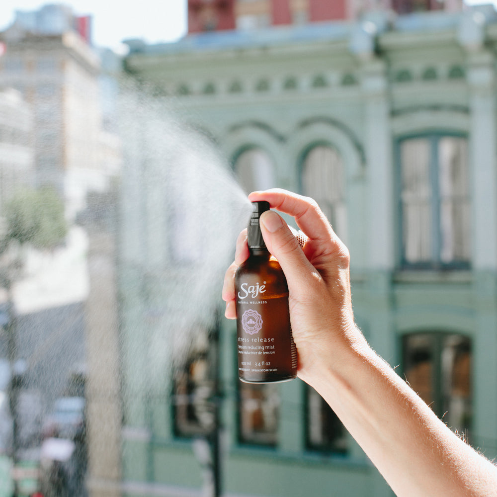 Stress Relief & Tension Reducing Aromatherapy Mist Spray - Calming Essential Oil Blend for Anxiety, Relaxation & Sleep | Perfect for Home, Office & Travel Use
