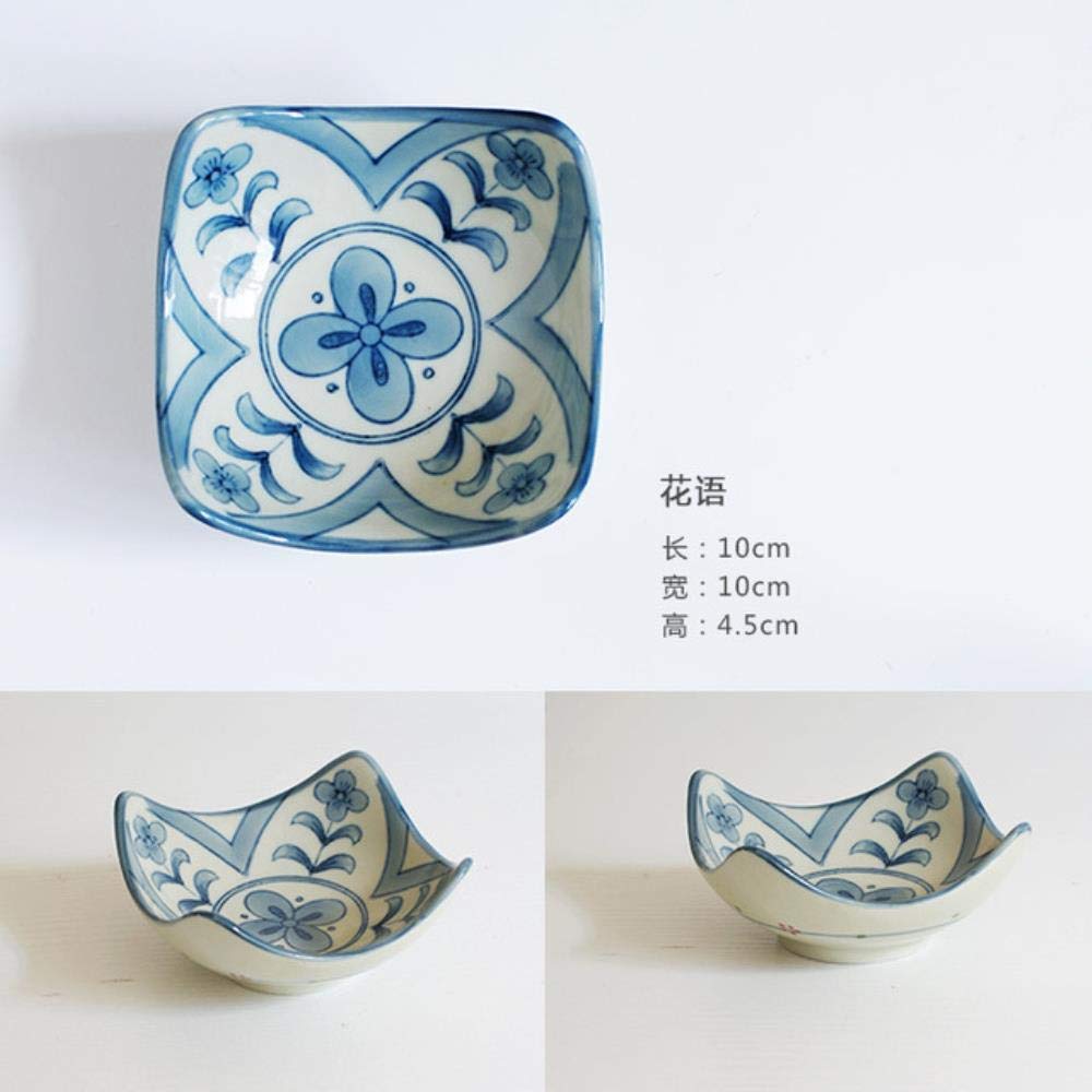 Premium Ceramic Dipping Bowls Set of 4 - Small Condiment Dishes for Soy Sauce, Spices & Seasonings - Elegant Tableware for Home Kitchen, Restaurants & Asian Cuisine - Dishwasher & Microwave Safe