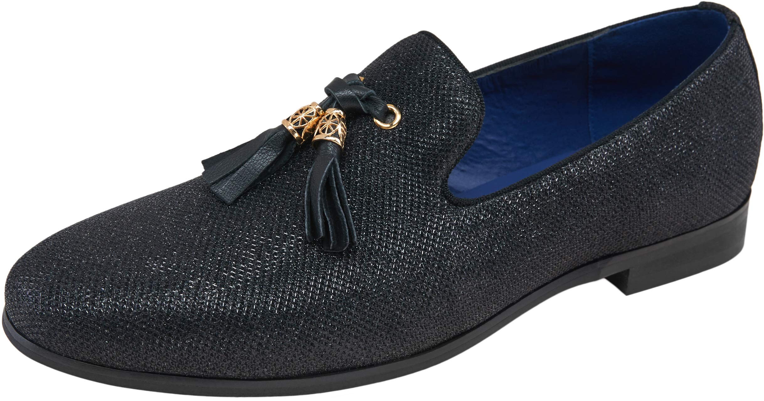 Luxury Velvet Men's Loafers - Soft Slip-On Dress Shoes for Wedding, Prom & Formal Events - Vintage Style Comfortable Party Shoes for Men - Perfect for Weddings, Business Meetings & Special Occasions