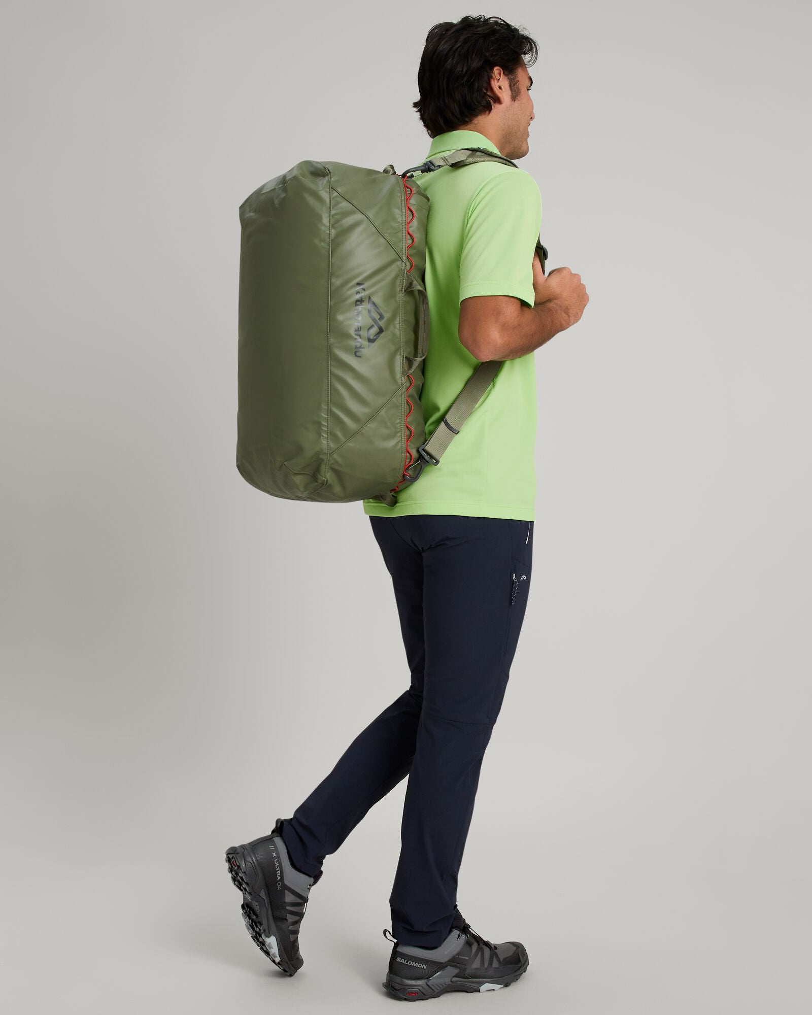 Indus Duffel 50L Travel Bag - Lightweight Waterproof Duffle for Gym, Camping & Weekend Trips - Beech Color Outdoor Gear
