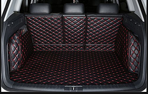 Black with Red Stitching