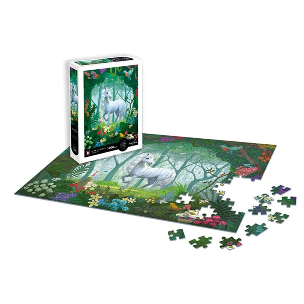 1000 Piece Enchanted Forest Jigsaw Puzzle by Richard Collingridge - Premium Adult Puzzle for Relaxation & Home Decor | Perfect for Family Game Night & Stress Relief