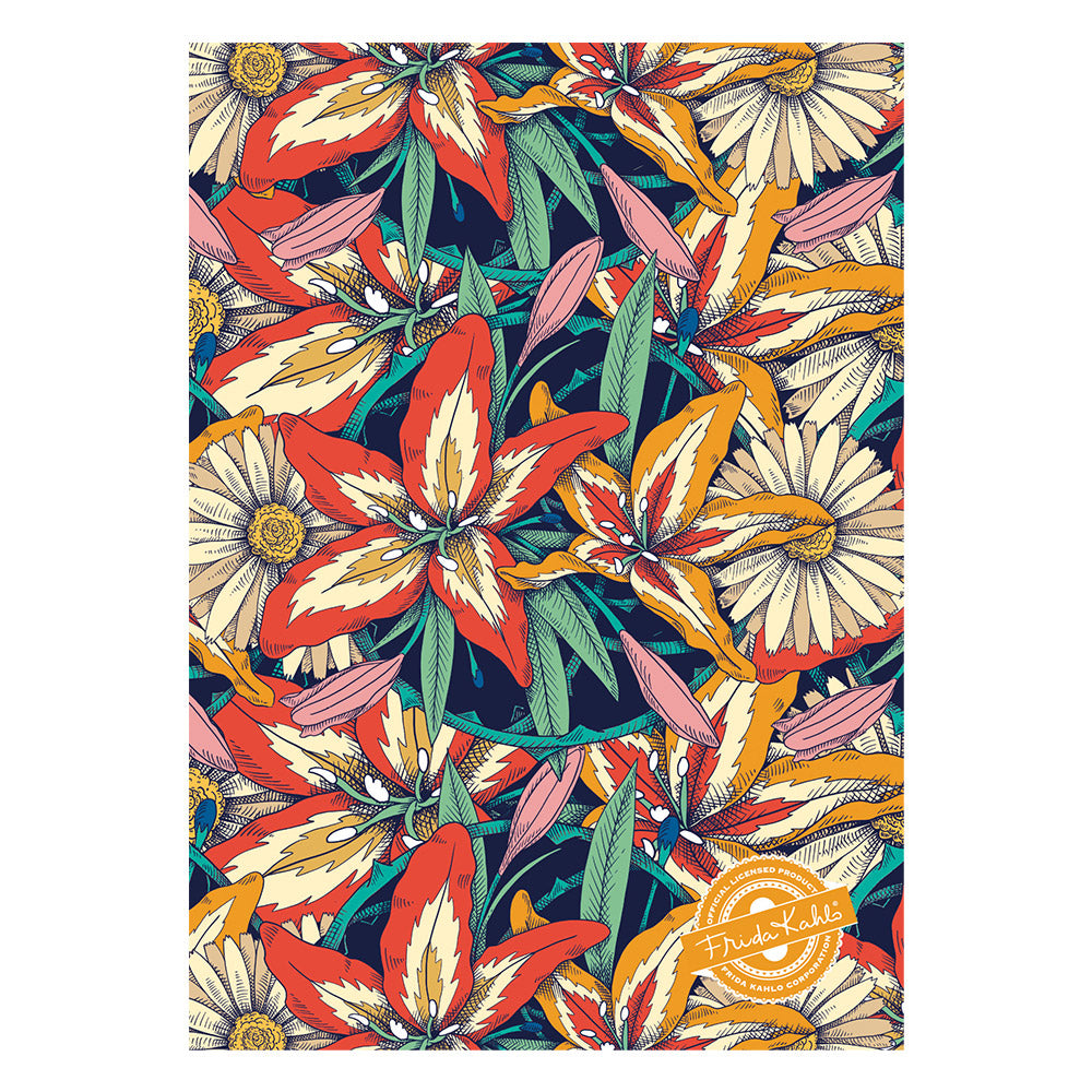 Clairefontaine Frida Kahlo Stationery Set - 20 Premium Letter Writing Papers & Envelopes - Artistic Floral Design for Correspondence, Thank You Notes & Gift Giving