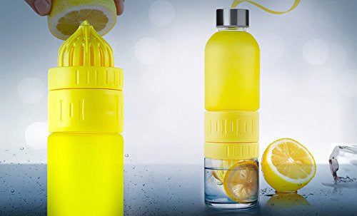 Asobu Twist N Go Insulated Stainless Steel Water Bottle - Leakproof, BPA-Free, 20oz - Perfect for Gym, Hiking & Travel