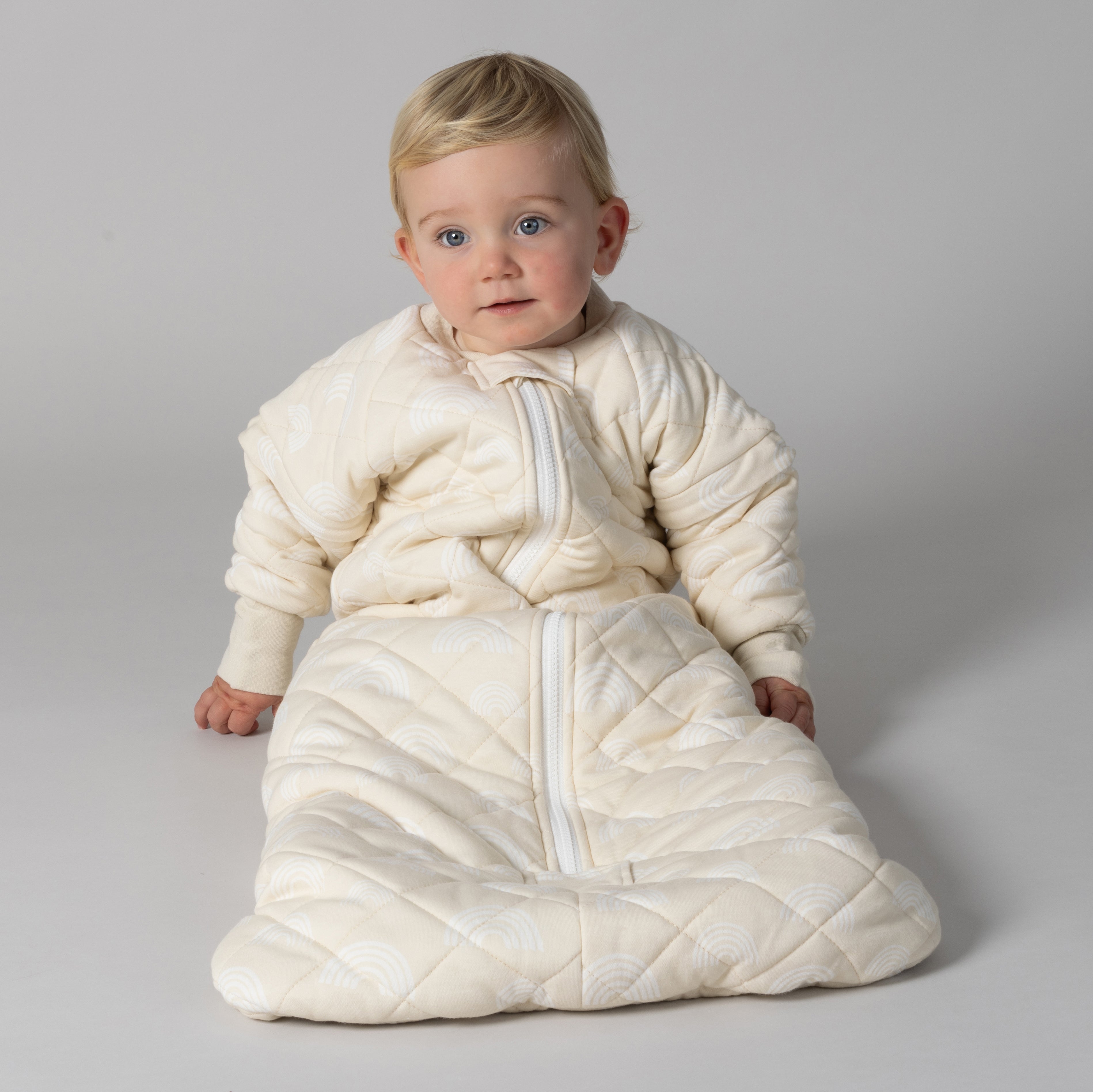Nordic 3.5 TOG Convertible Baby Sleep Sack - Breathable Cotton Sleeping Bag for Infants 0-24 Months | Perfect for Nursery, Daycare & Travel