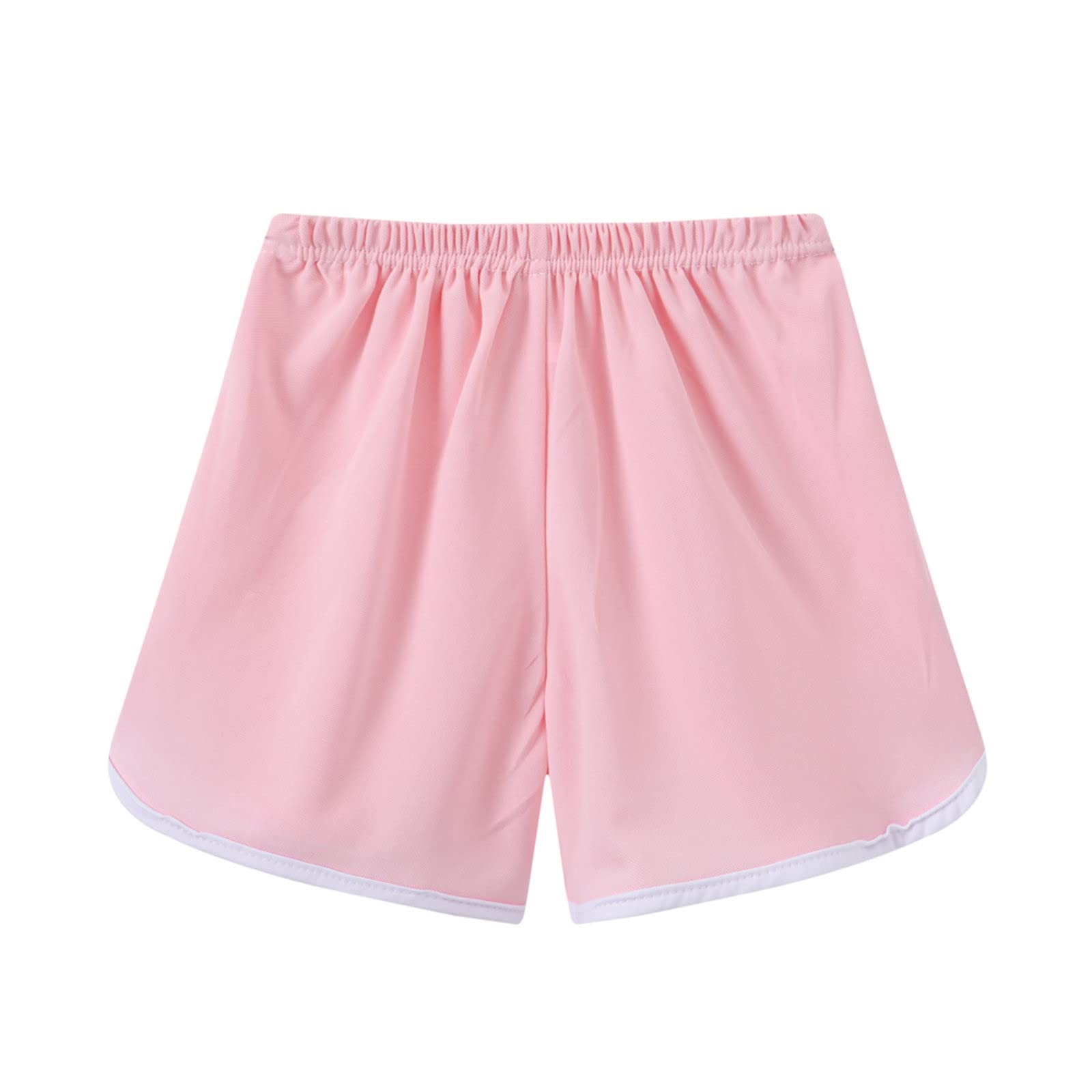 Skirtsvest Toddler Boys Girls Solid Sport Shorts - Kids Summer Casual Beach Shorts for Holiday, Playground, and Outdoor Adventures