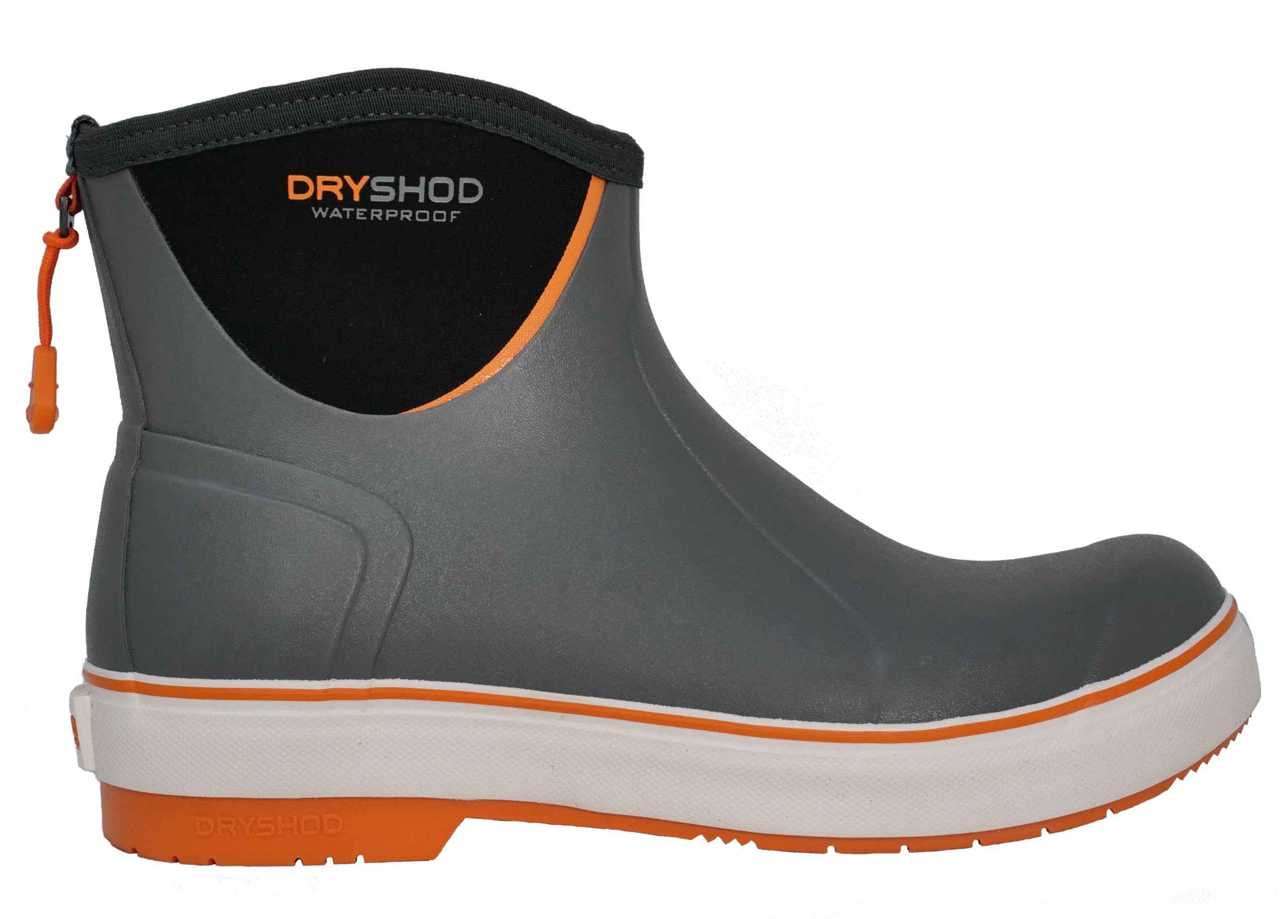 Dryshod Men's Slipnot Deck Boot - Waterproof Rubber Work Boots for Fishing, Boating & Outdoor Activities - Non-Slip Safety Shoes for Wet Surfaces