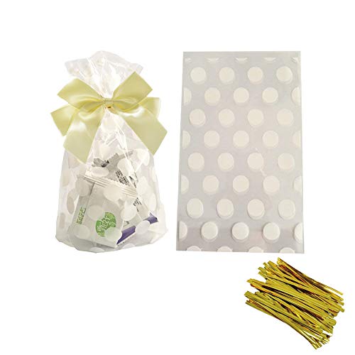 White Polka Dot/50PCS