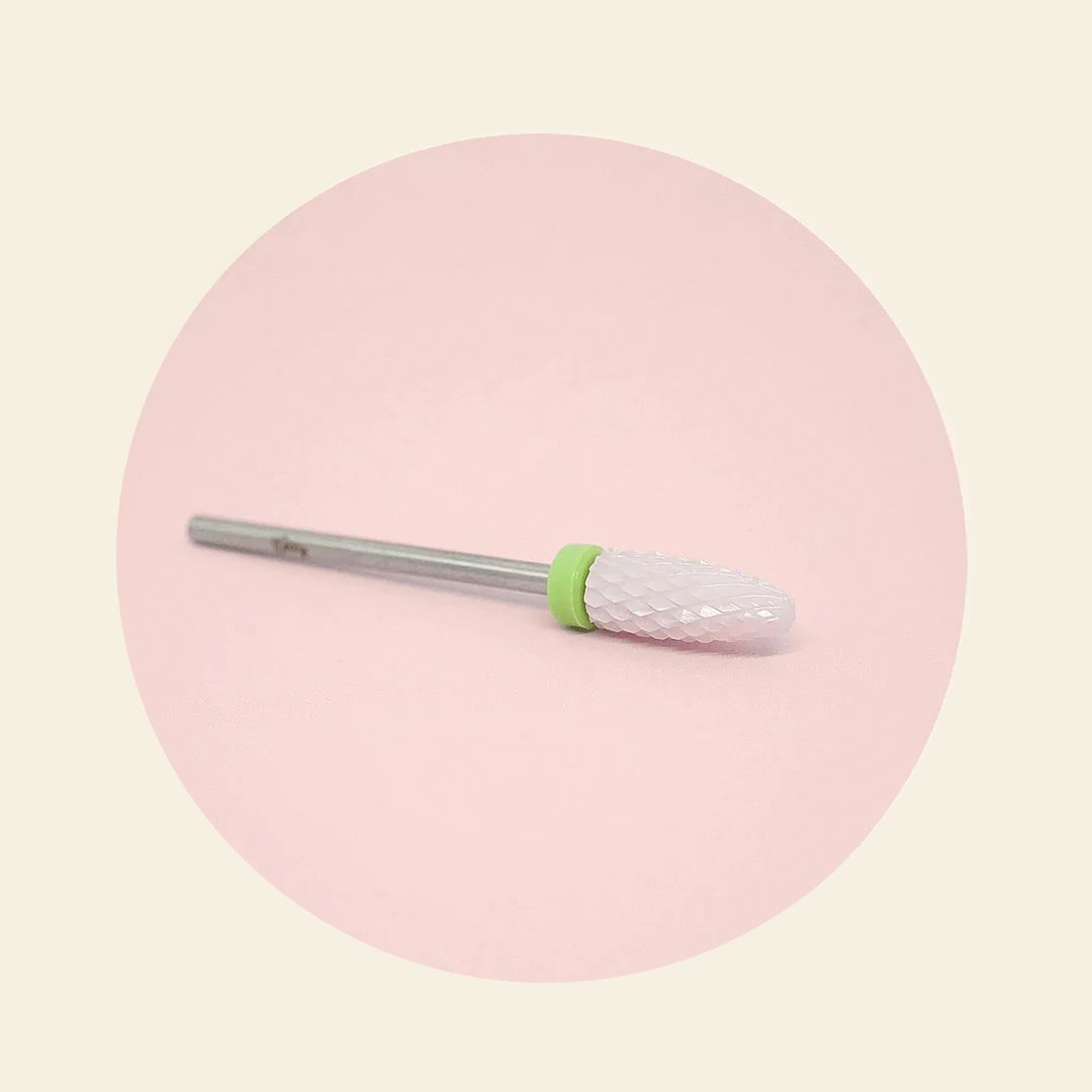 Mitty Coarse Corn Nail Drill Bit for Professional Manicure & Pedicure - Perfect for Acrylic Nails, Gel Extensions & Nail Art