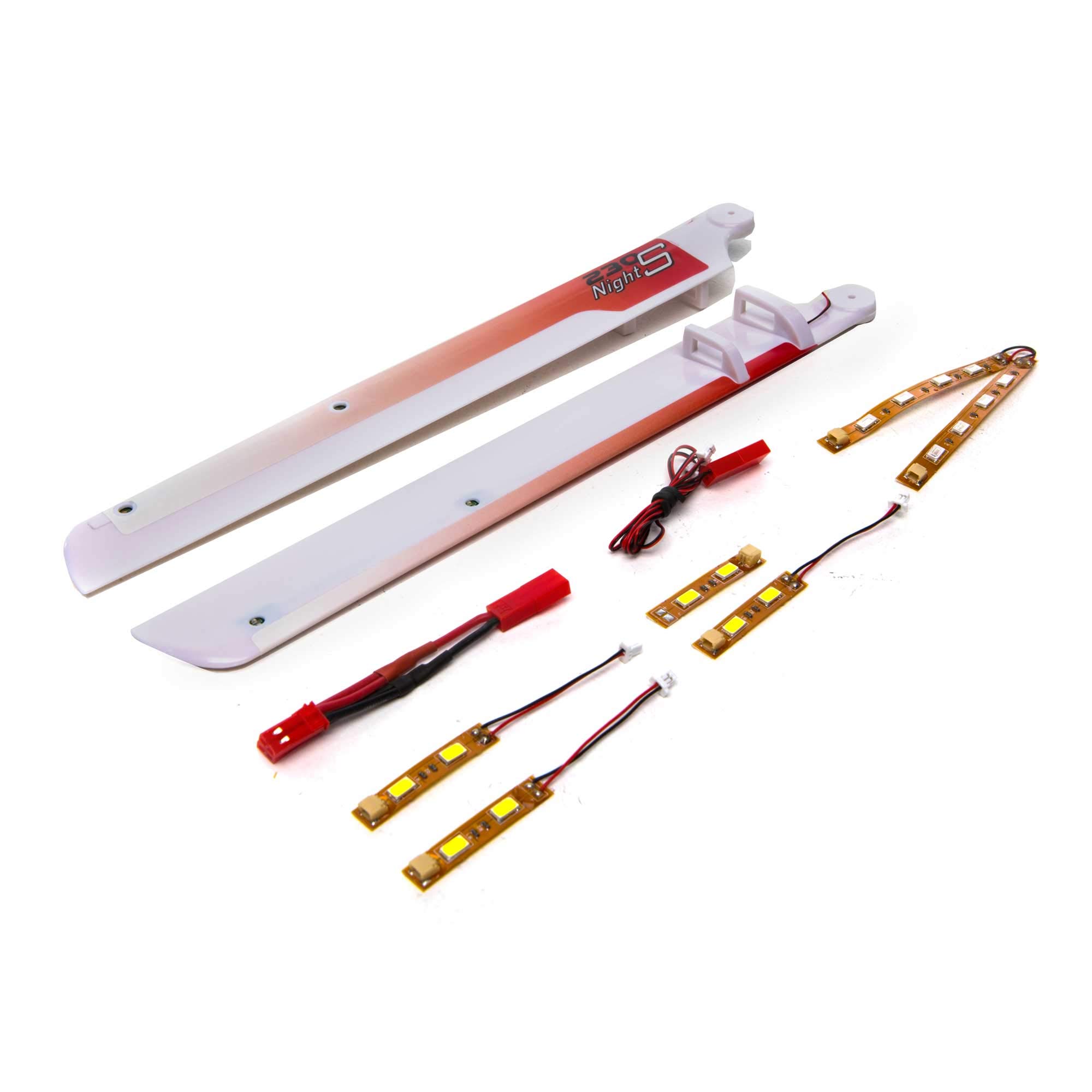 Blade Complete Night 230S LED Light Kit Upgrade - High Performance Motorcycle Lighting System for Night Riding & Safety Enhancement