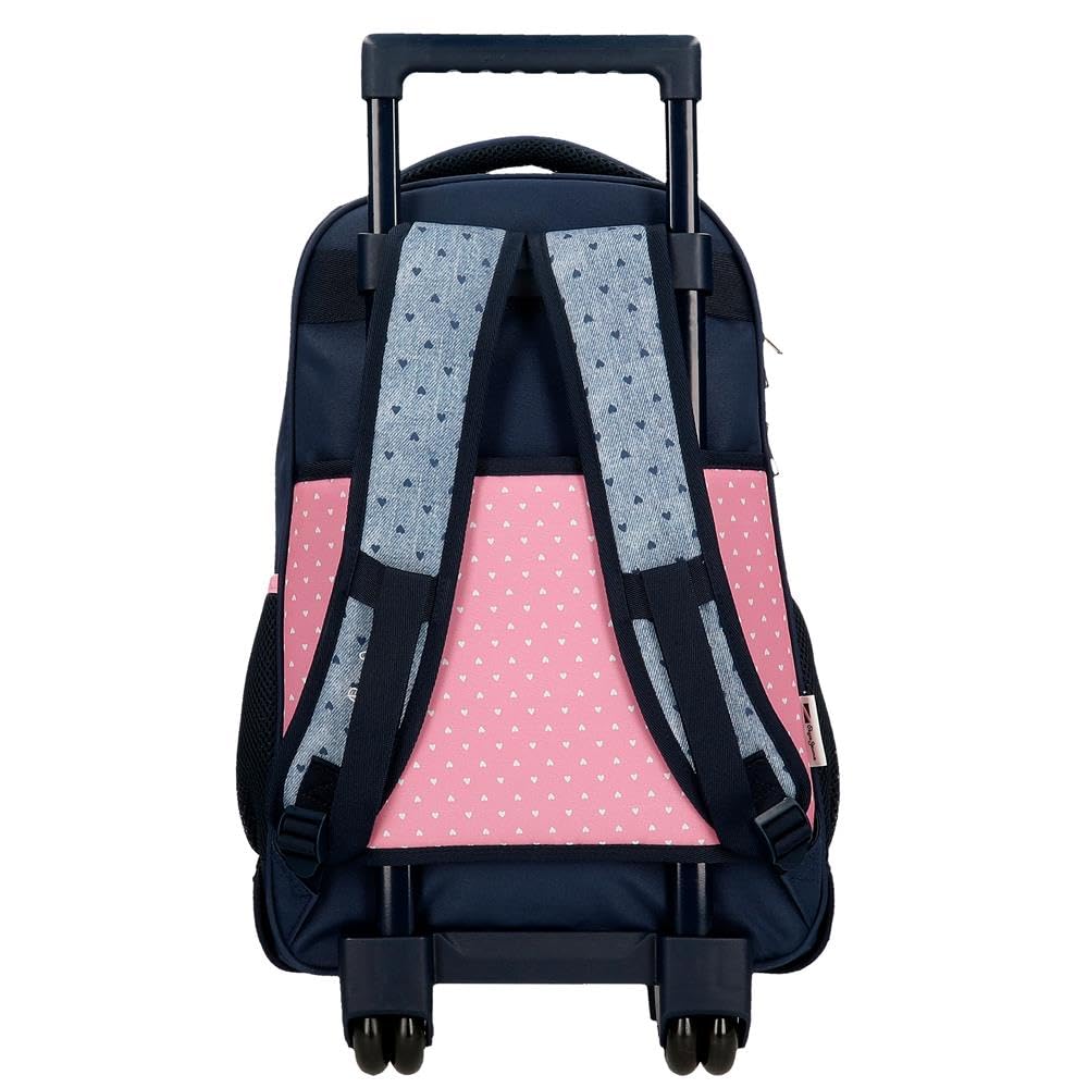Pepe Jeans Noni Denim Backpack for Women & Men - Stylish Vintage Rucksack with Multiple Pockets - Perfect for Travel, School & Everyday Use