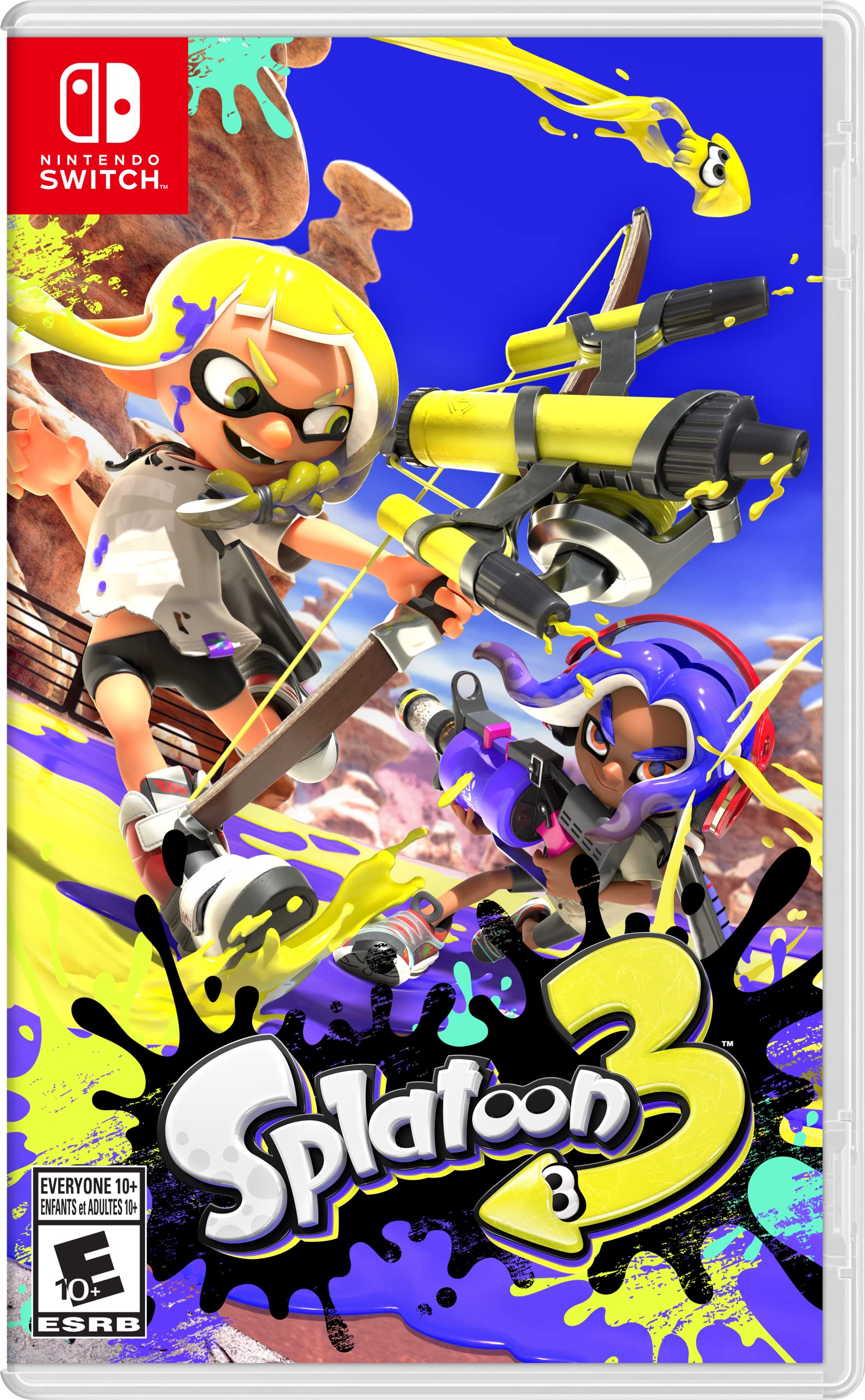Splatoon 3 for Nintendo Switch - Multiplayer Shooter Game (Canada Version) | Perfect for Family Fun & Competitive Online Battles