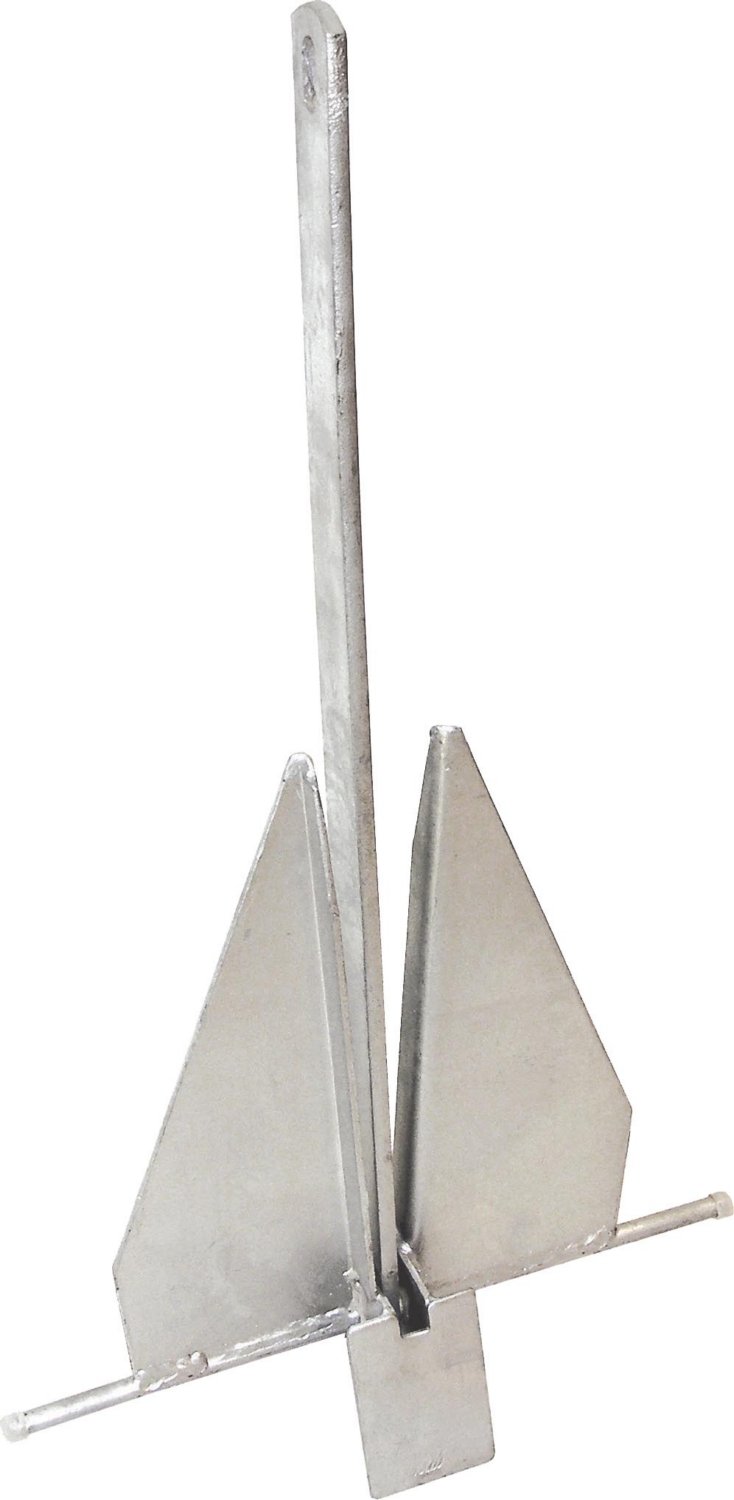 Kimpex Grapnel/Fluke Anchors 14 lbs - Heavy Duty Boat Anchors for Fishing, Kayaking & Marine Use