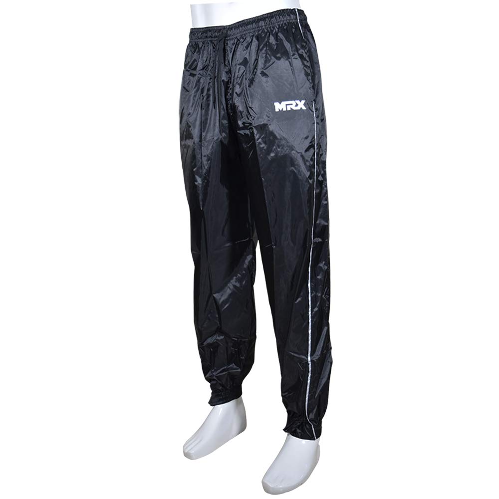 MRX Heavy Duty Sweat Suit for Men & Women - Waterproof Workout Training & Exercise Sauna Suit - Weight Loss Track Suits Set for Gym, Running & Fitness Training