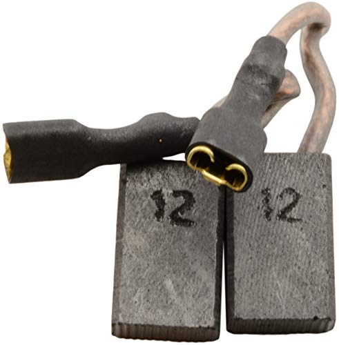 Milwaukee AGV15-125XC Carbon Brushes Replacement - Compatible with AGV15-125XC Power Tools - Auto Stop Feature with Cable & Spring - Replaces 4.931.381.391 & 4931 3813 91 - Ideal for Drilling, Grinding, and DIY Power Tool Maintenance